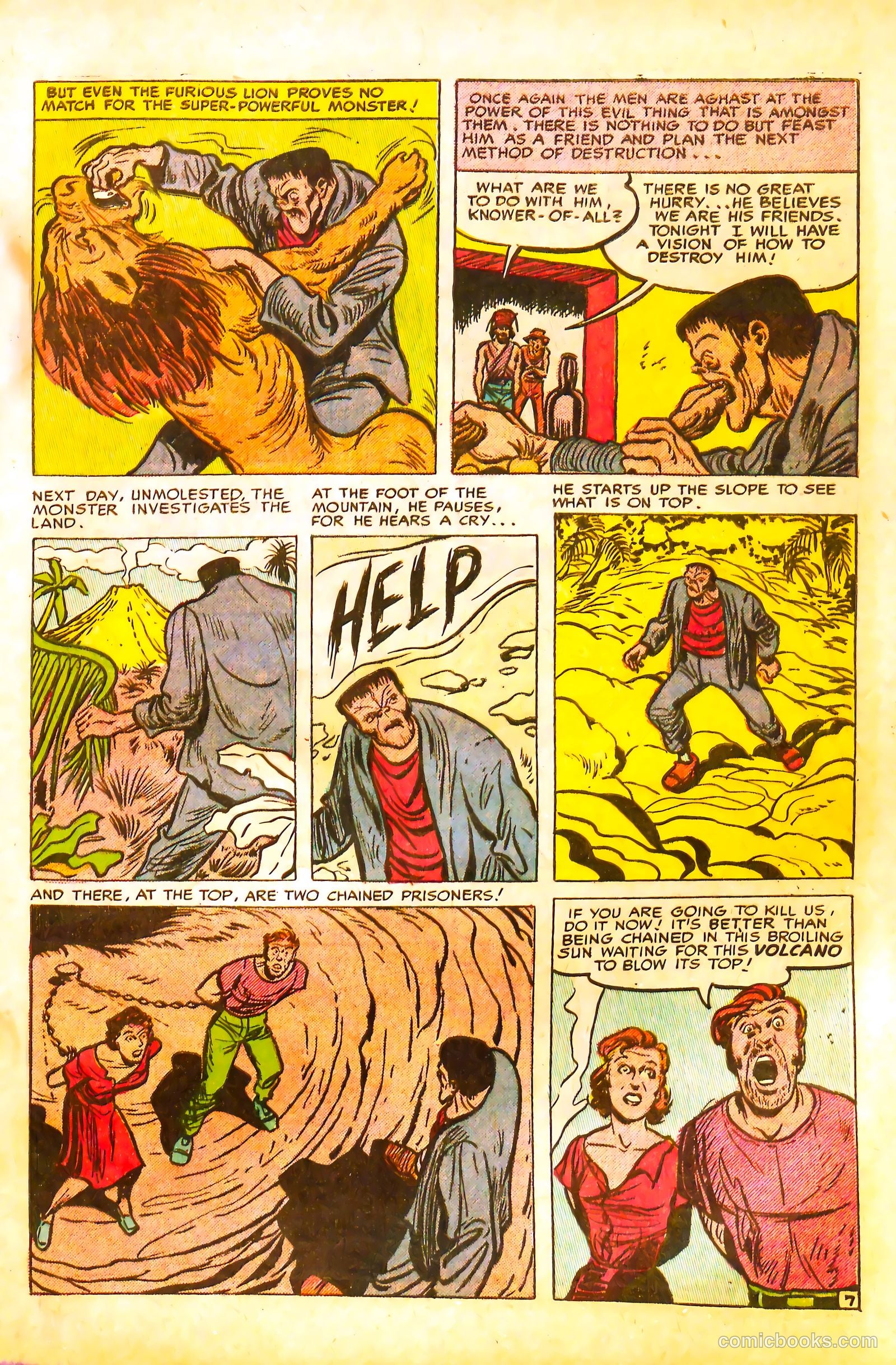 Frankenstein #32 (1945) — page 9 of 36