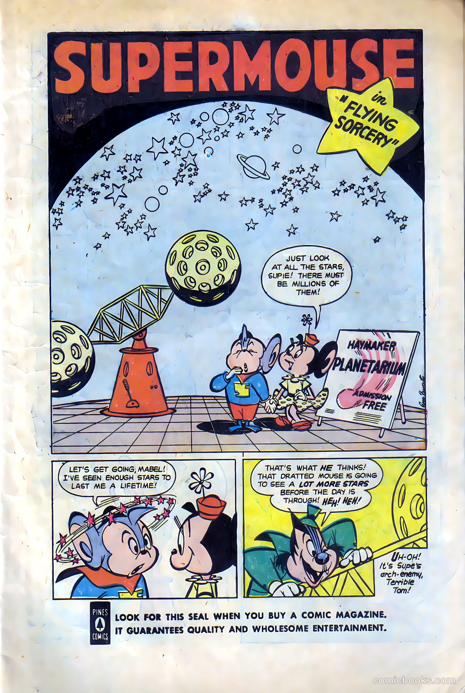 Supermouse #41 (1955) — page 3 of 37