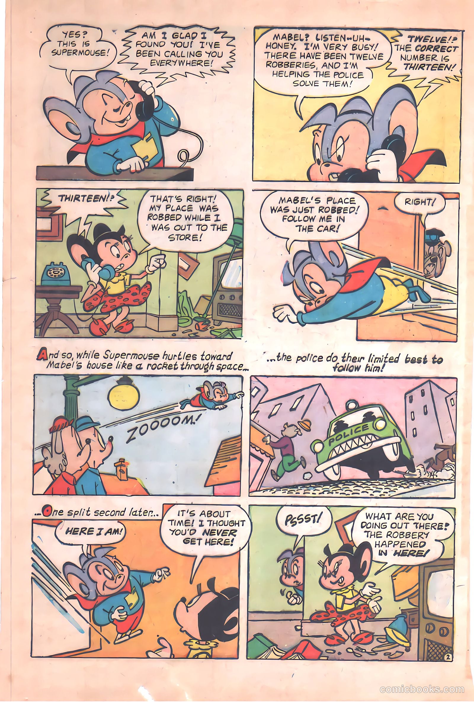 Supermouse #39 (1955) — page 4 of 36