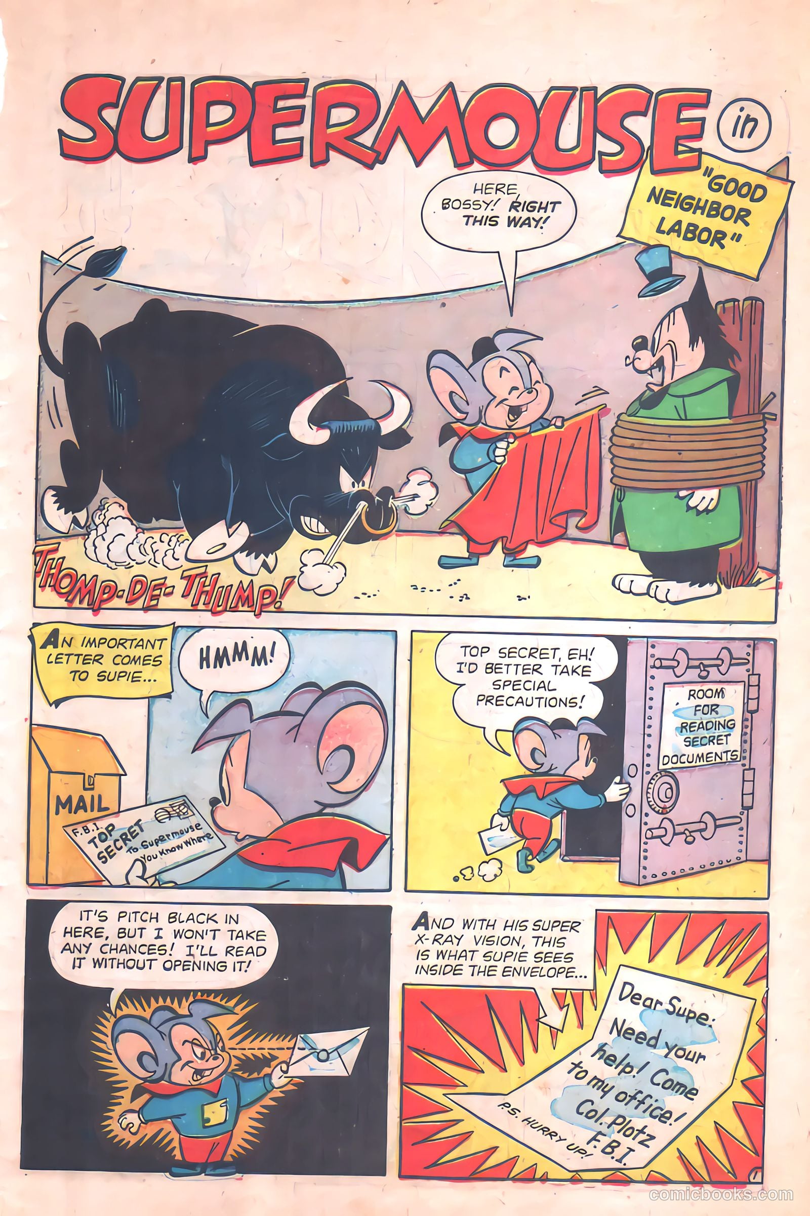 Supermouse #39 (1955) — page 27 of 36