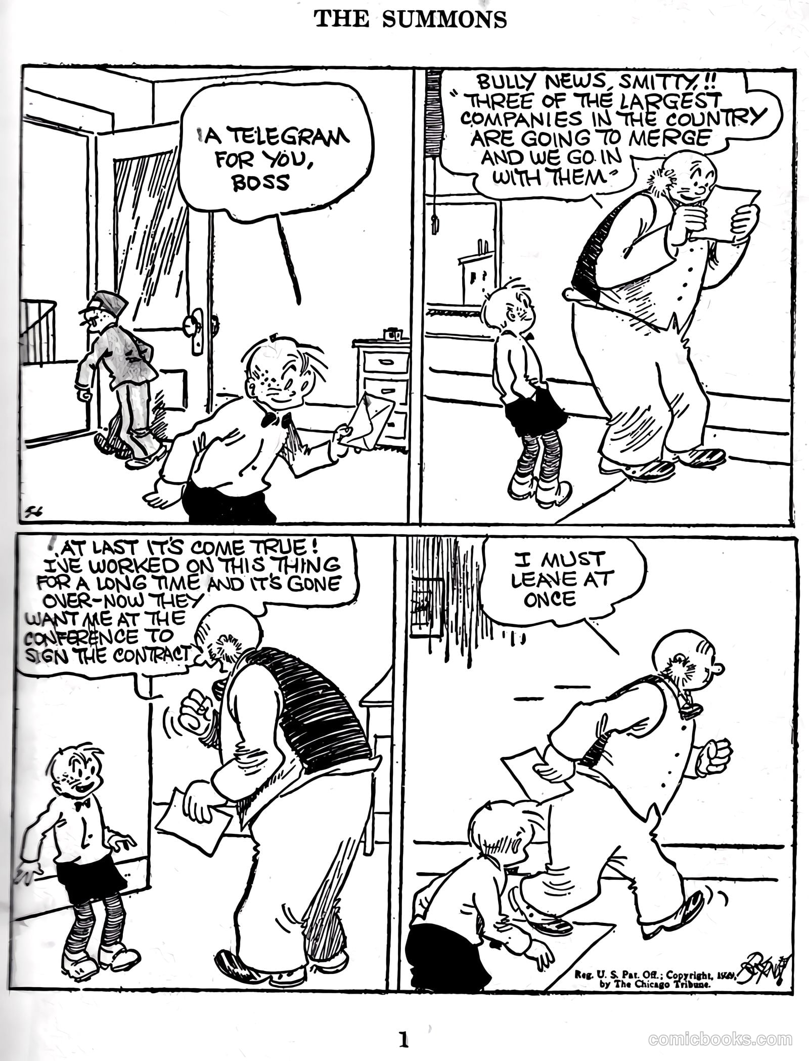 Smitty the Flying Office Boy #1 (1930) — page 4 of 89