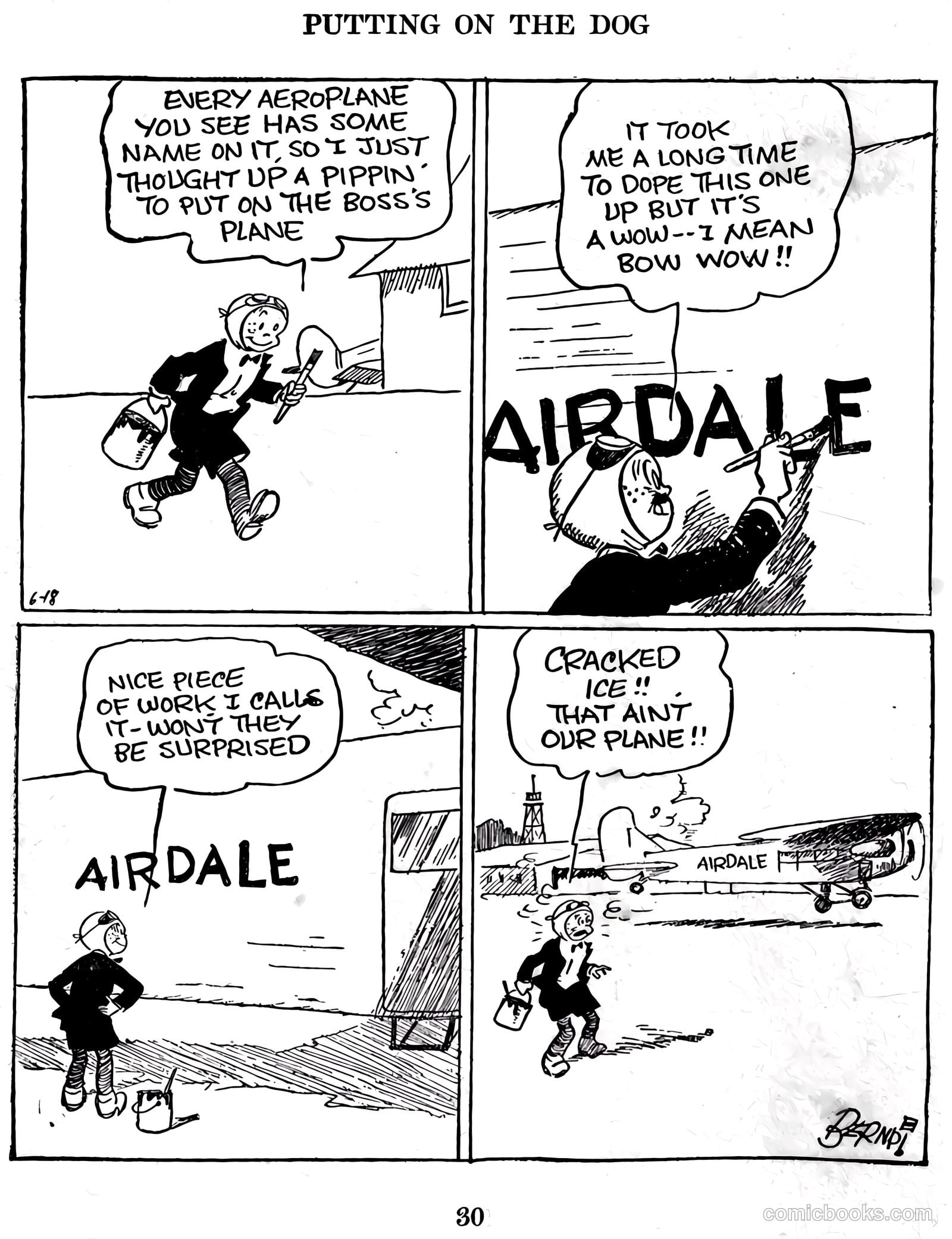 Smitty the Flying Office Boy #1 (1930) — page 33 of 89