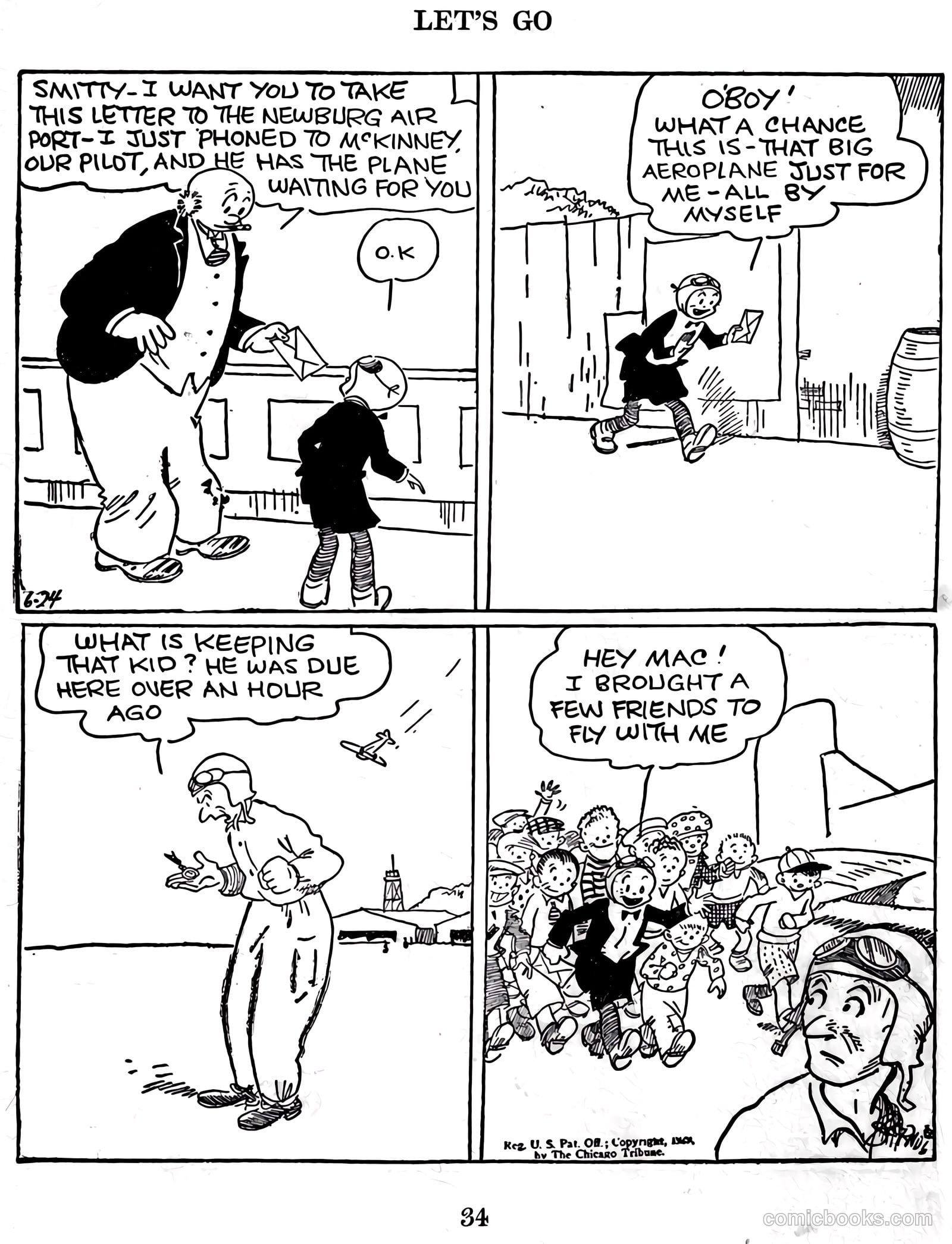 Smitty the Flying Office Boy #1 (1930) — page 37 of 89