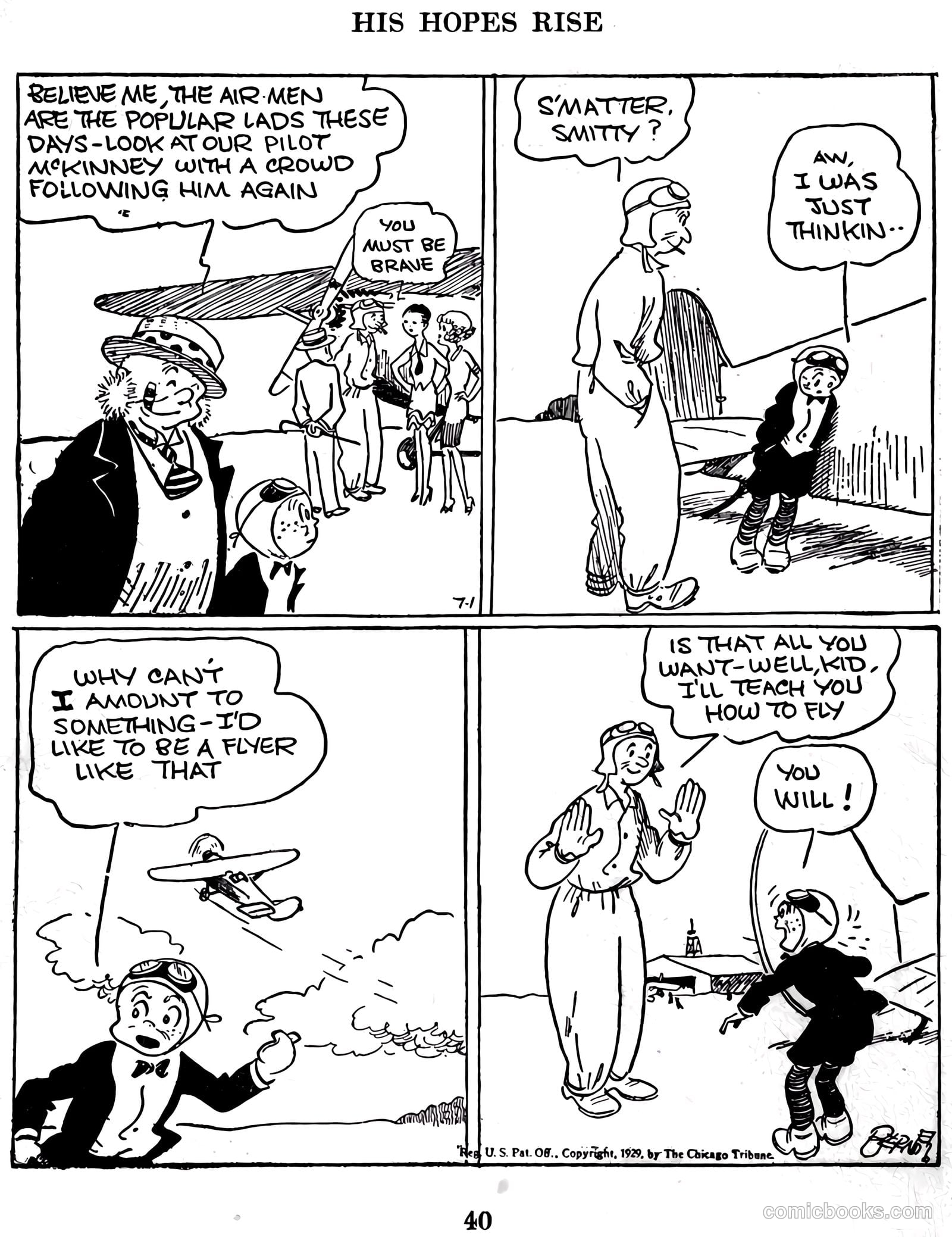Smitty the Flying Office Boy #1 (1930) — page 43 of 89