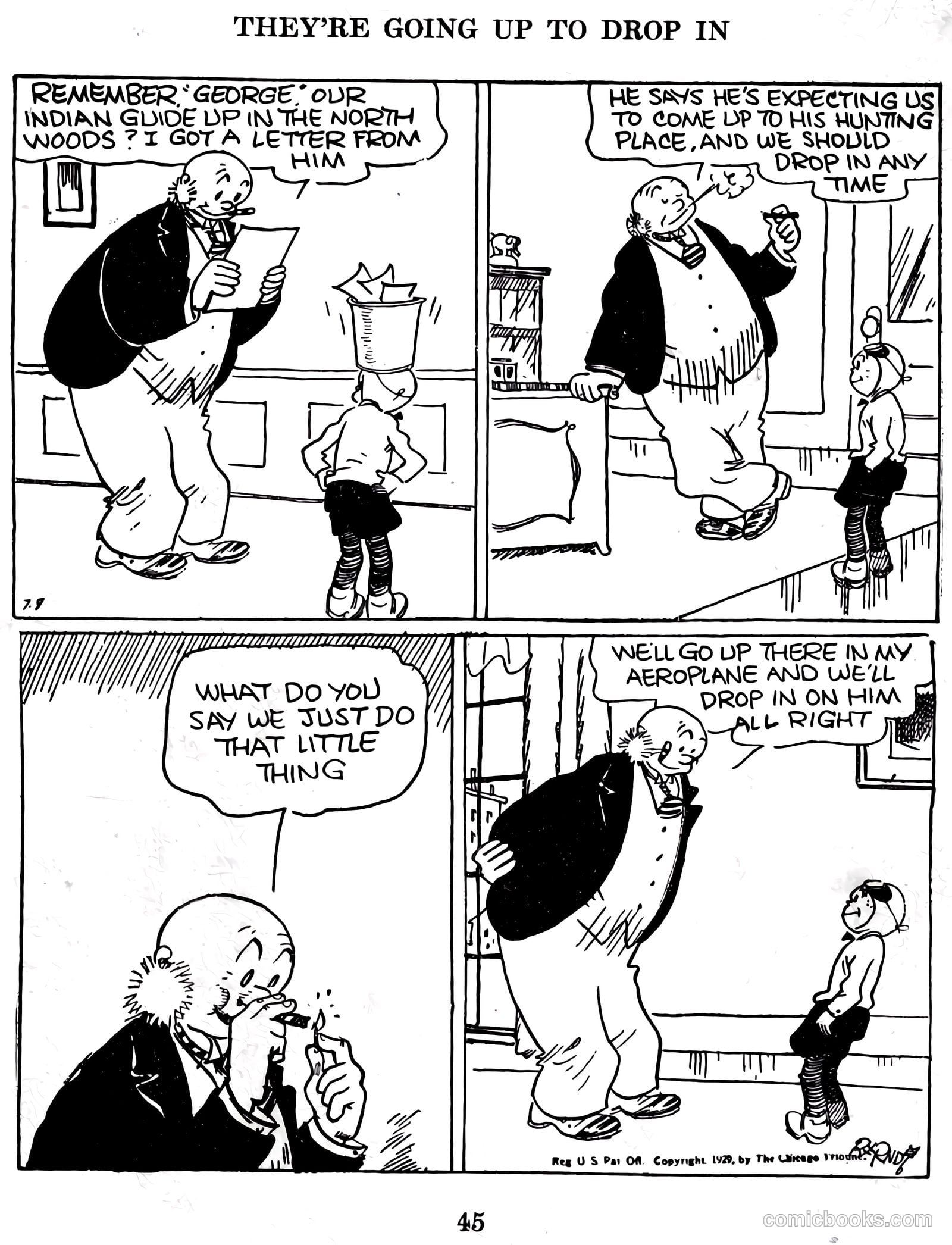 Smitty the Flying Office Boy #1 (1930) — page 48 of 89