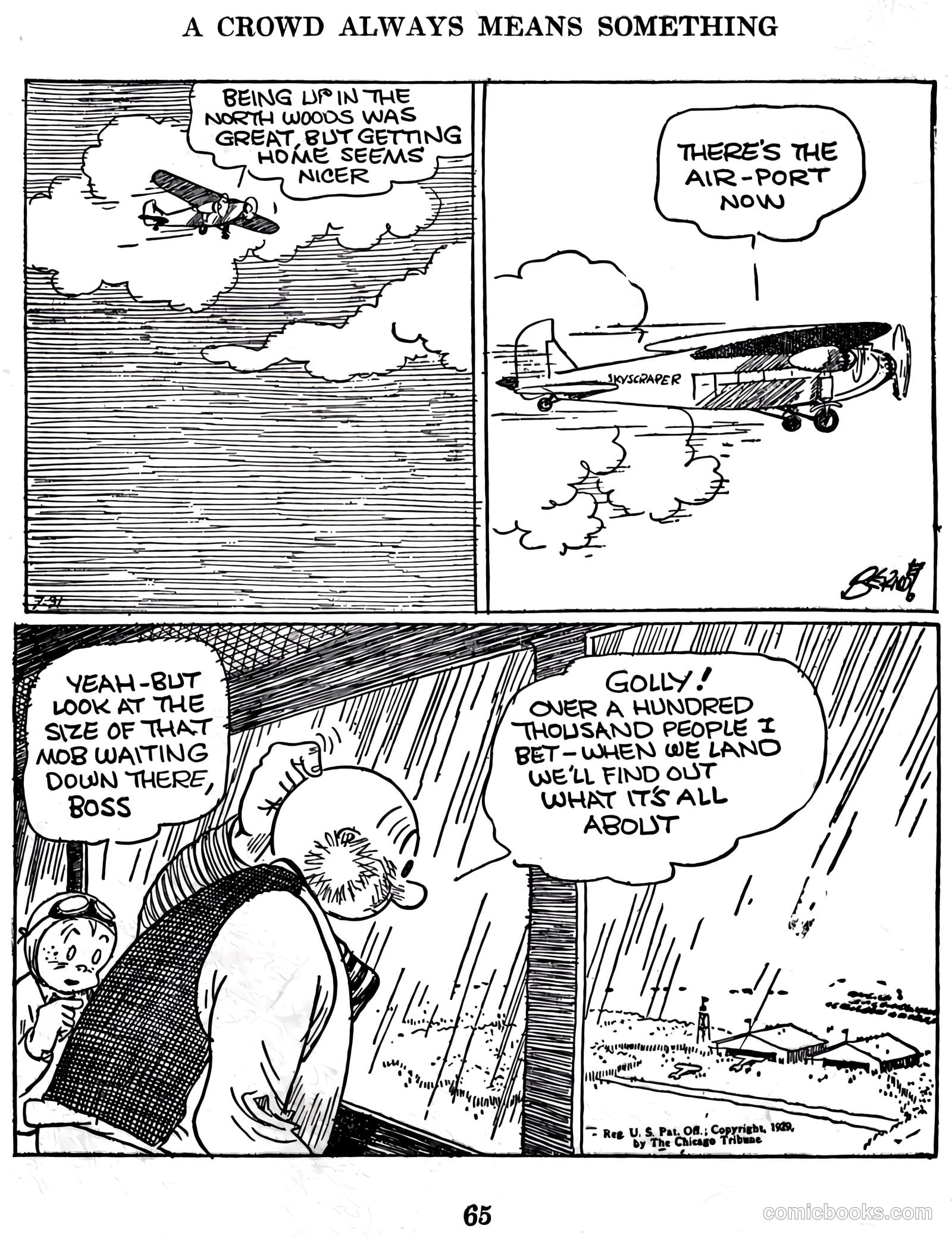 Smitty the Flying Office Boy #1 (1930) — page 68 of 89