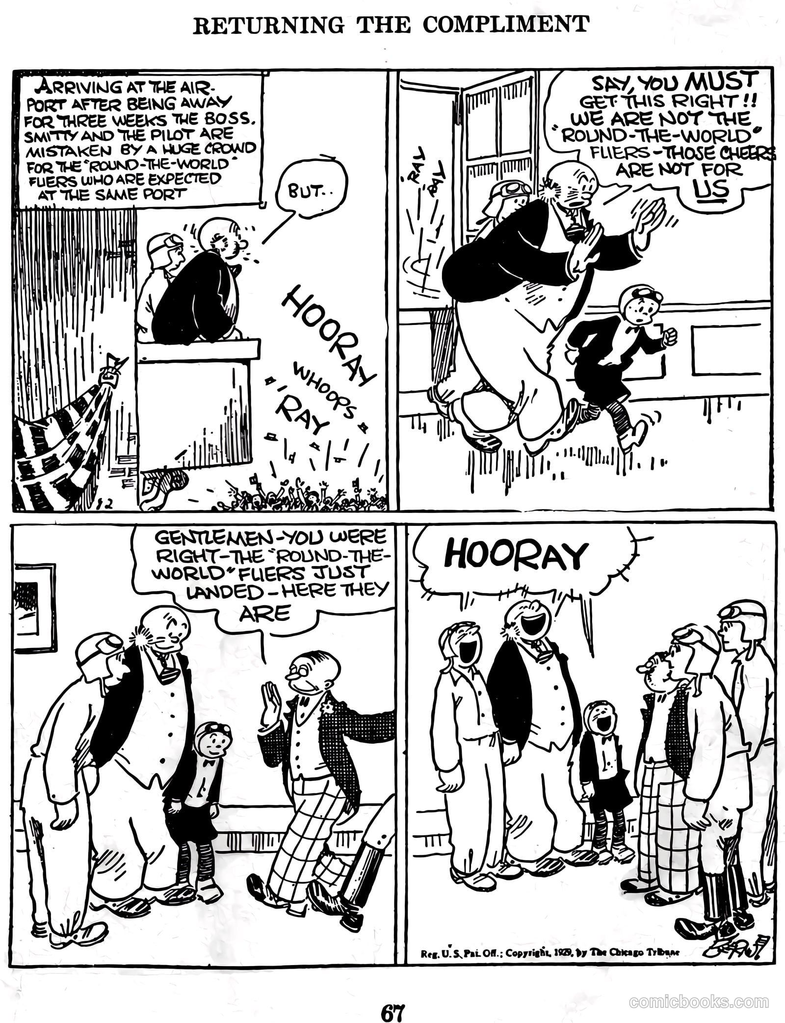 Smitty the Flying Office Boy #1 (1930) — page 70 of 89
