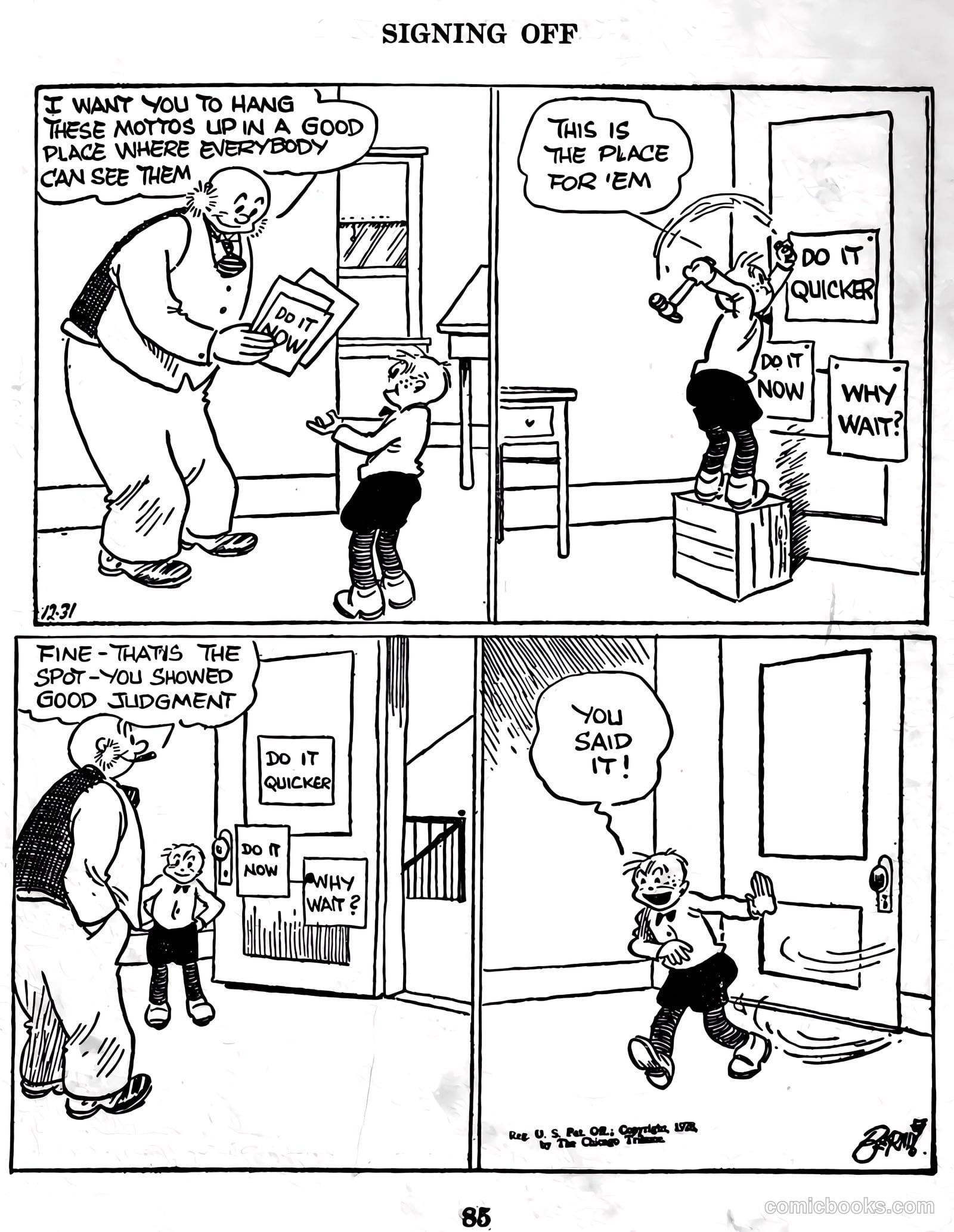 Smitty the Flying Office Boy #1 (1930) — page 88 of 89