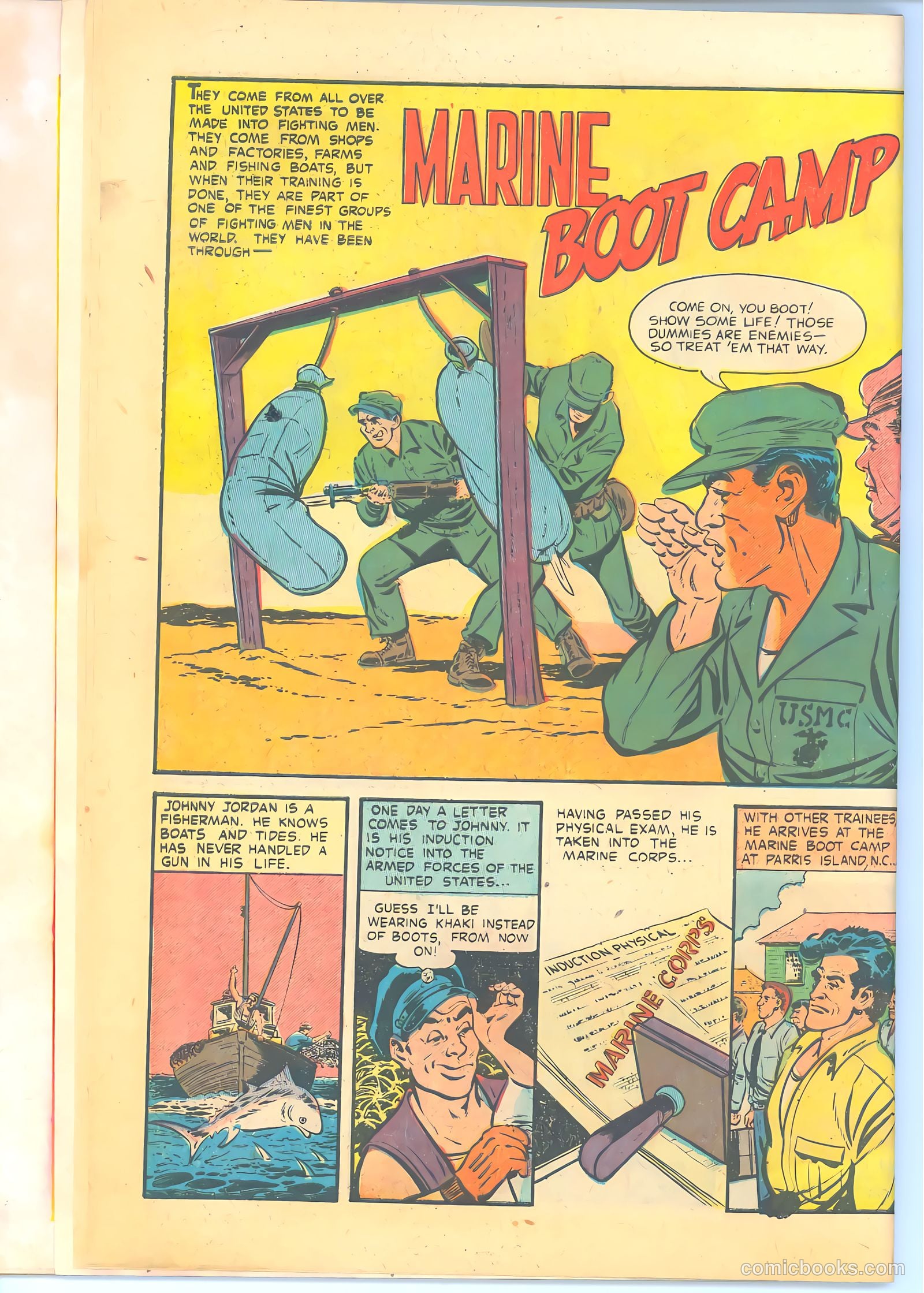 The United States Marines #7 (1954) — page 8 of 36