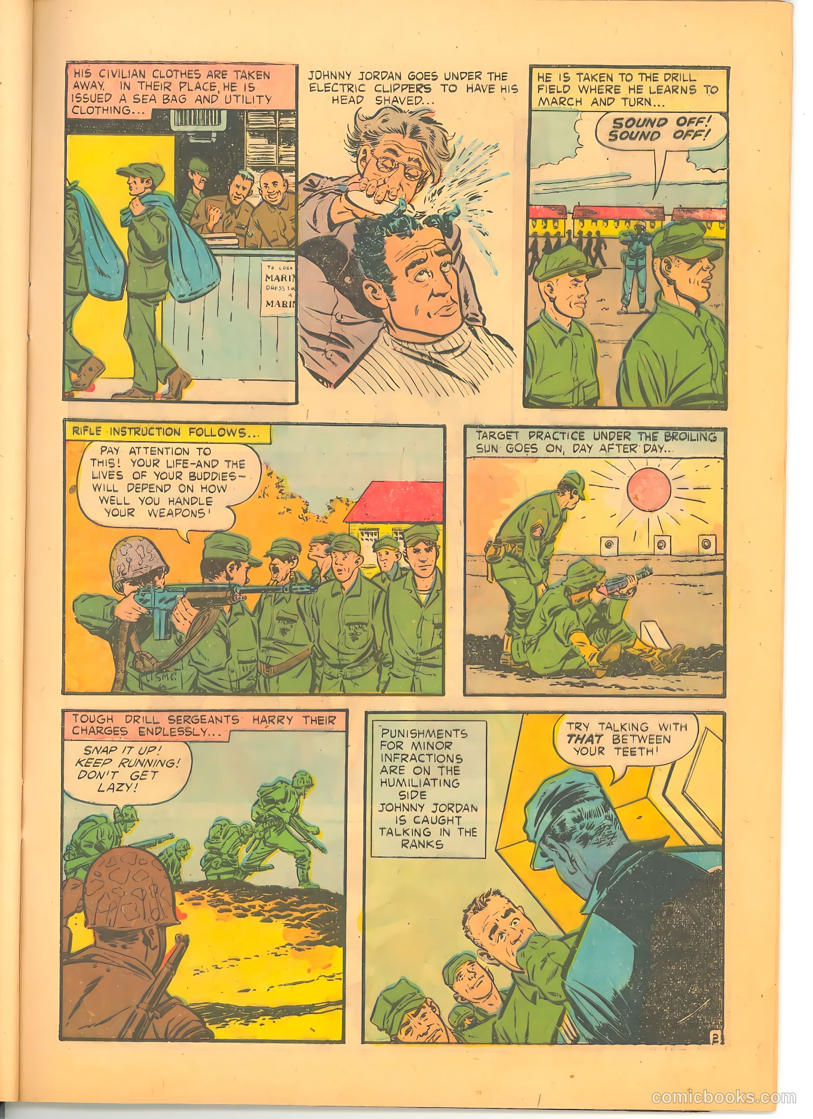 The United States Marines #7 (1954) — page 9 of 36