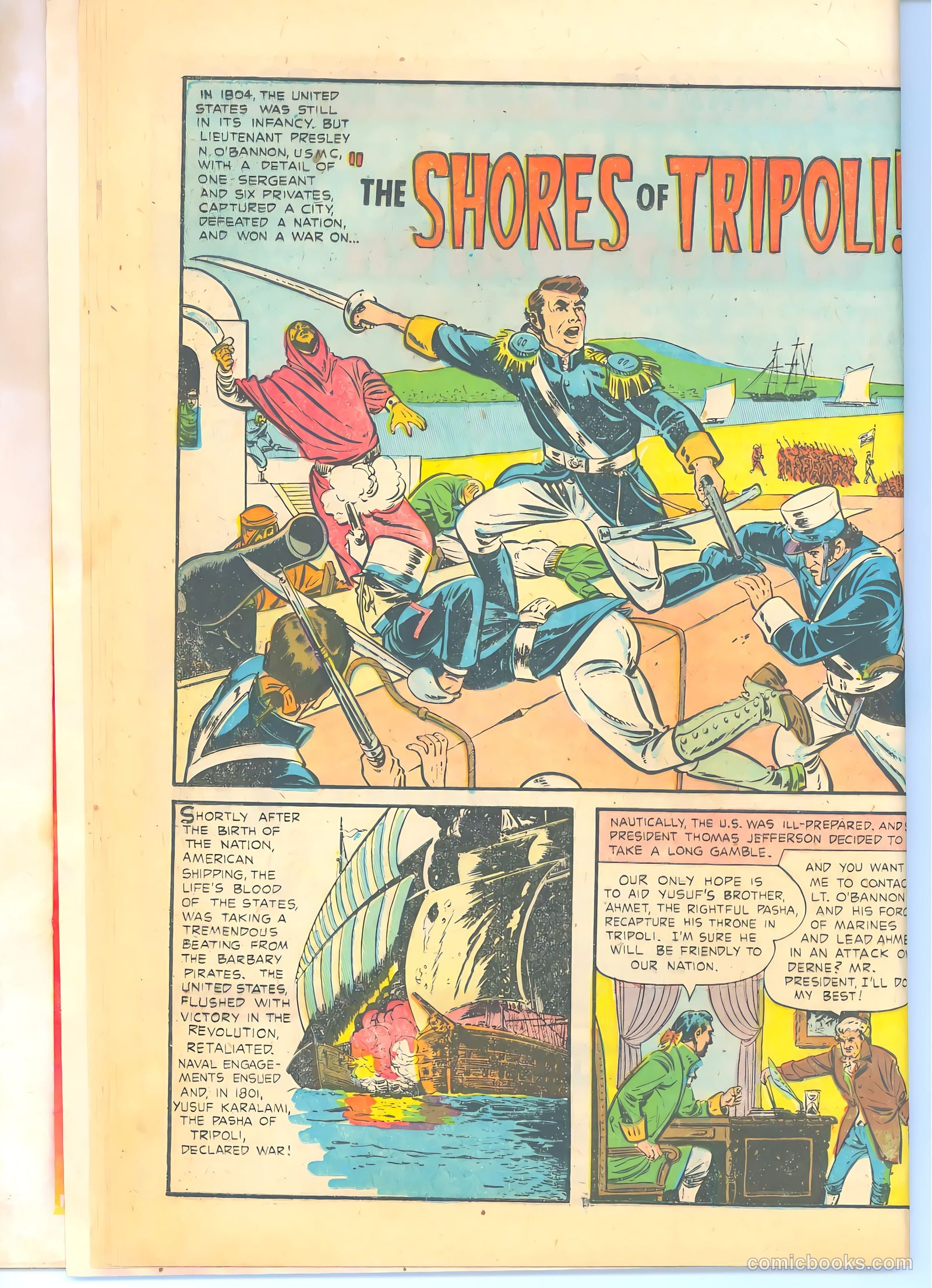 The United States Marines #7 (1954) — page 12 of 36