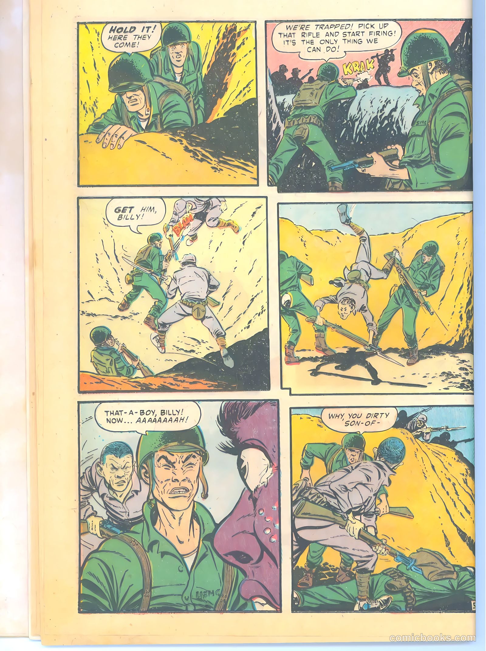The United States Marines #7 (1954) — page 22 of 36