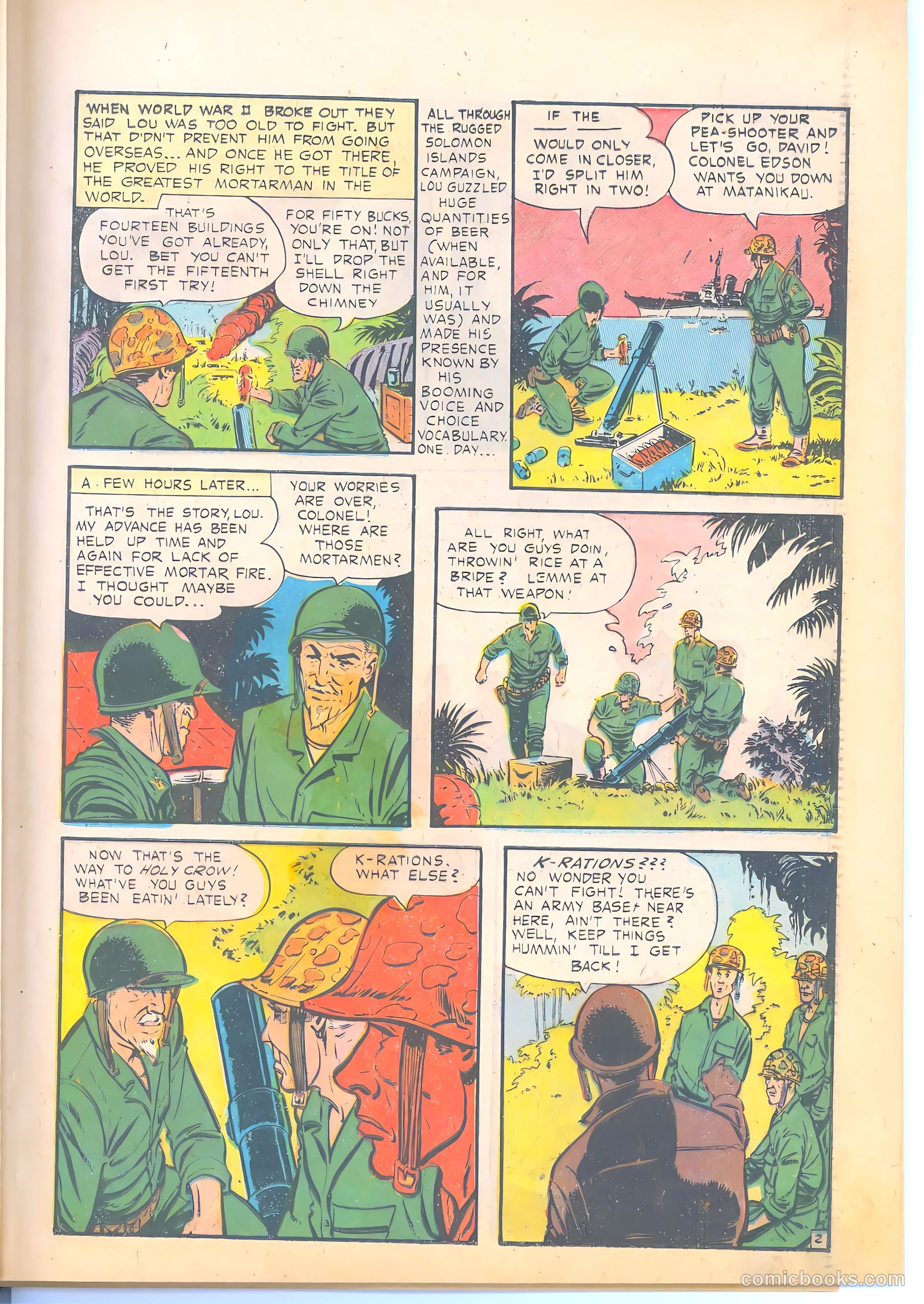 The United States Marines #7 (1954) — page 25 of 36
