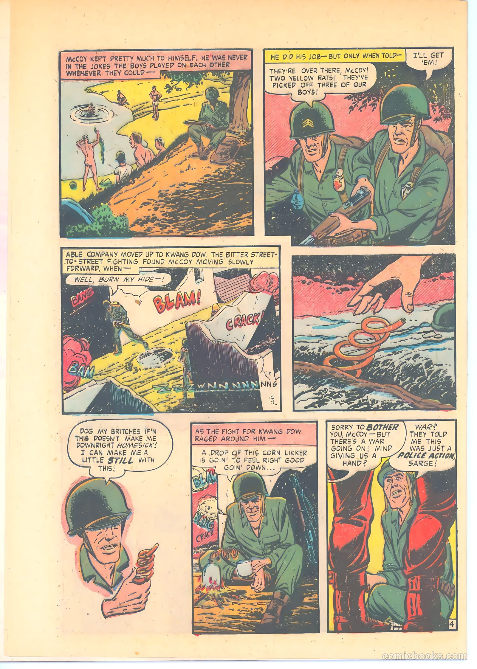 The United States Marines #8 (1954) — page 6 of 36
