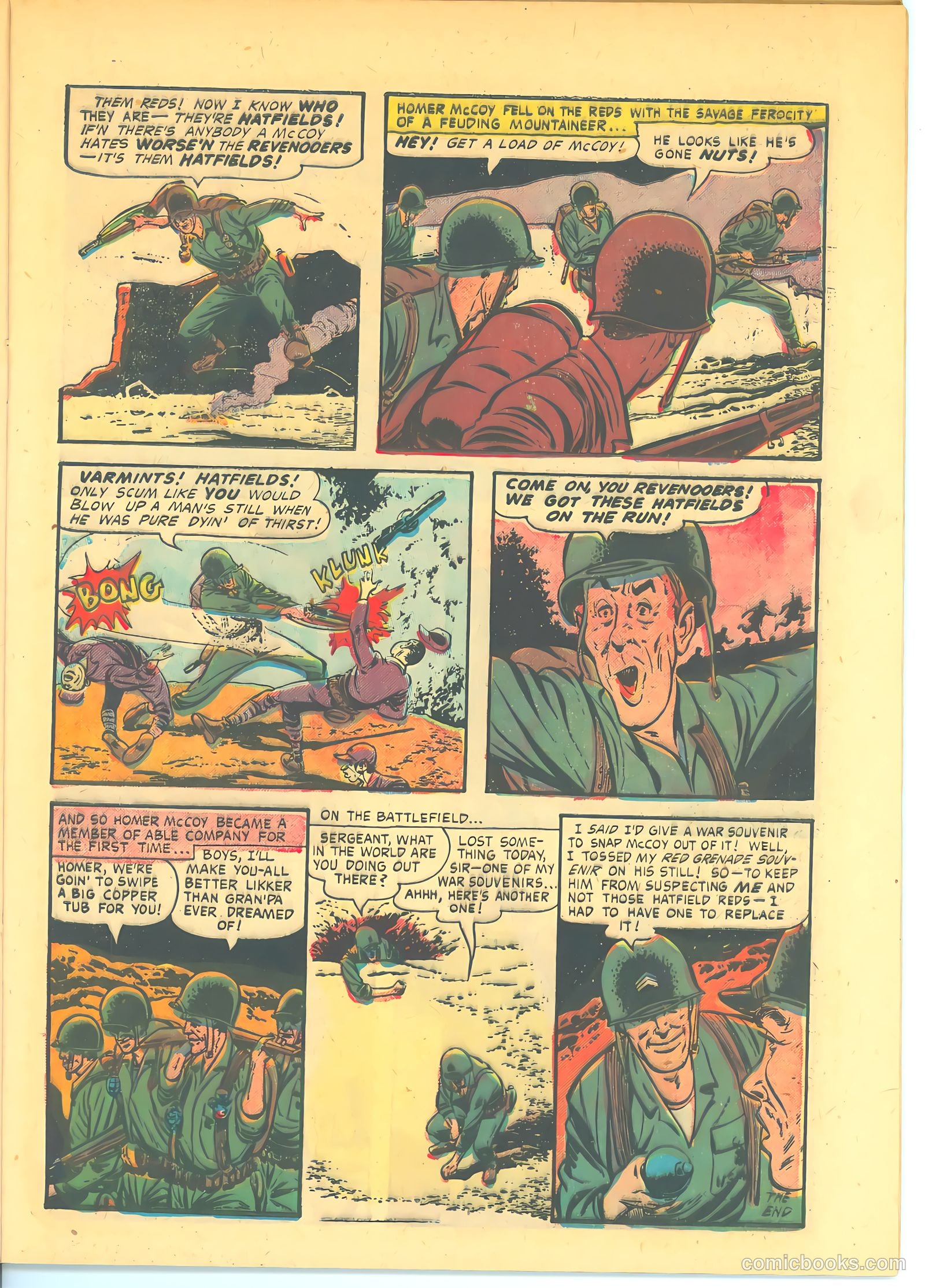 The United States Marines #8 (1954) — page 9 of 36