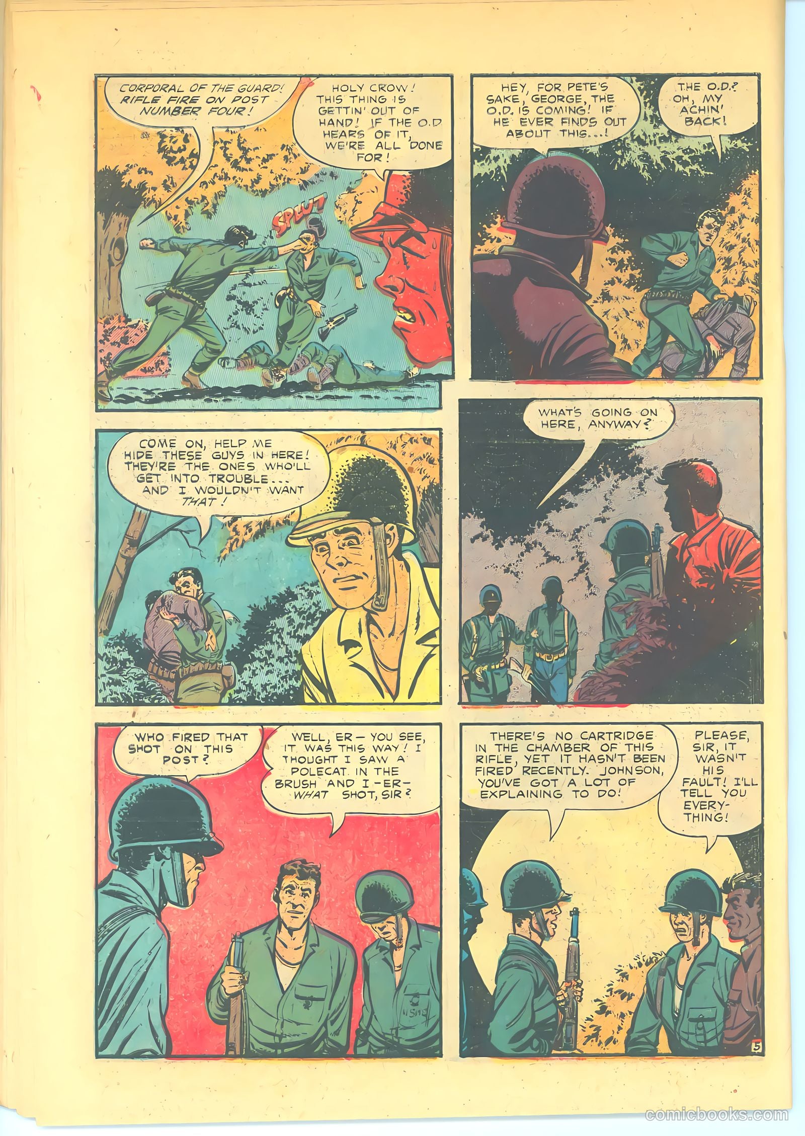 The United States Marines #8 (1954) — page 32 of 36