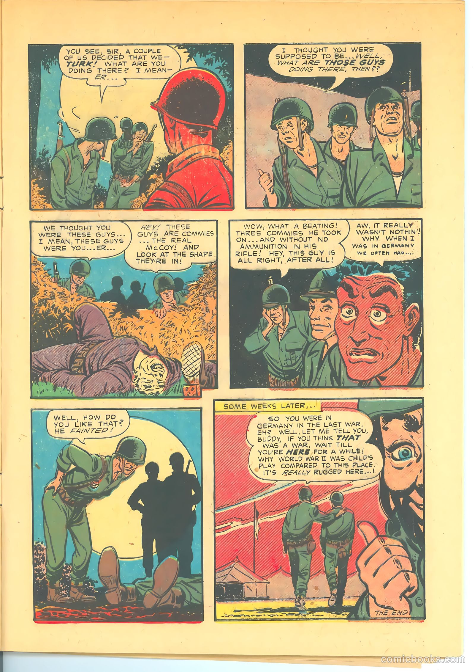 The United States Marines #8 (1954) — page 33 of 36
