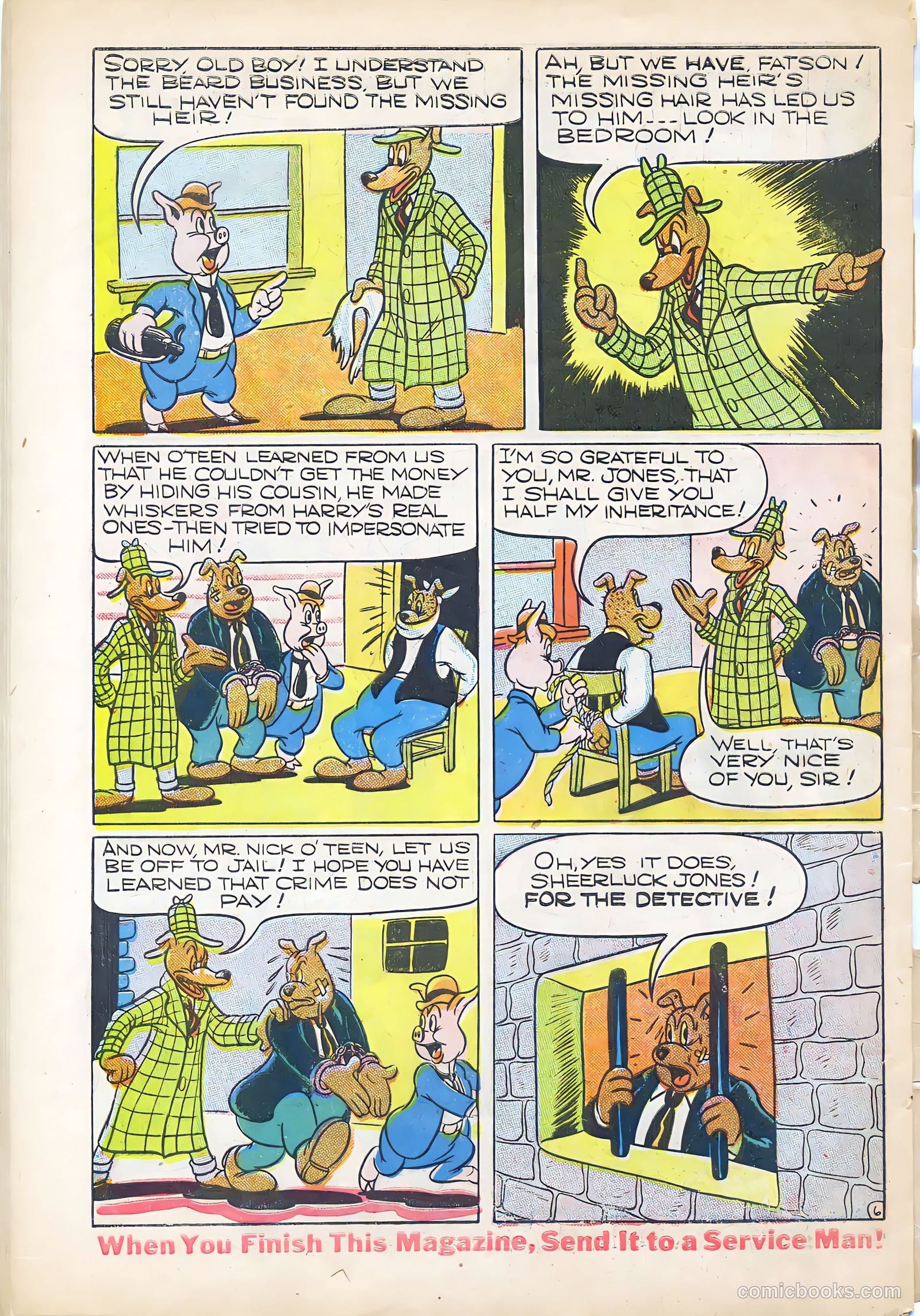 Wonder Comics #6 (1940) — page 34 of 36