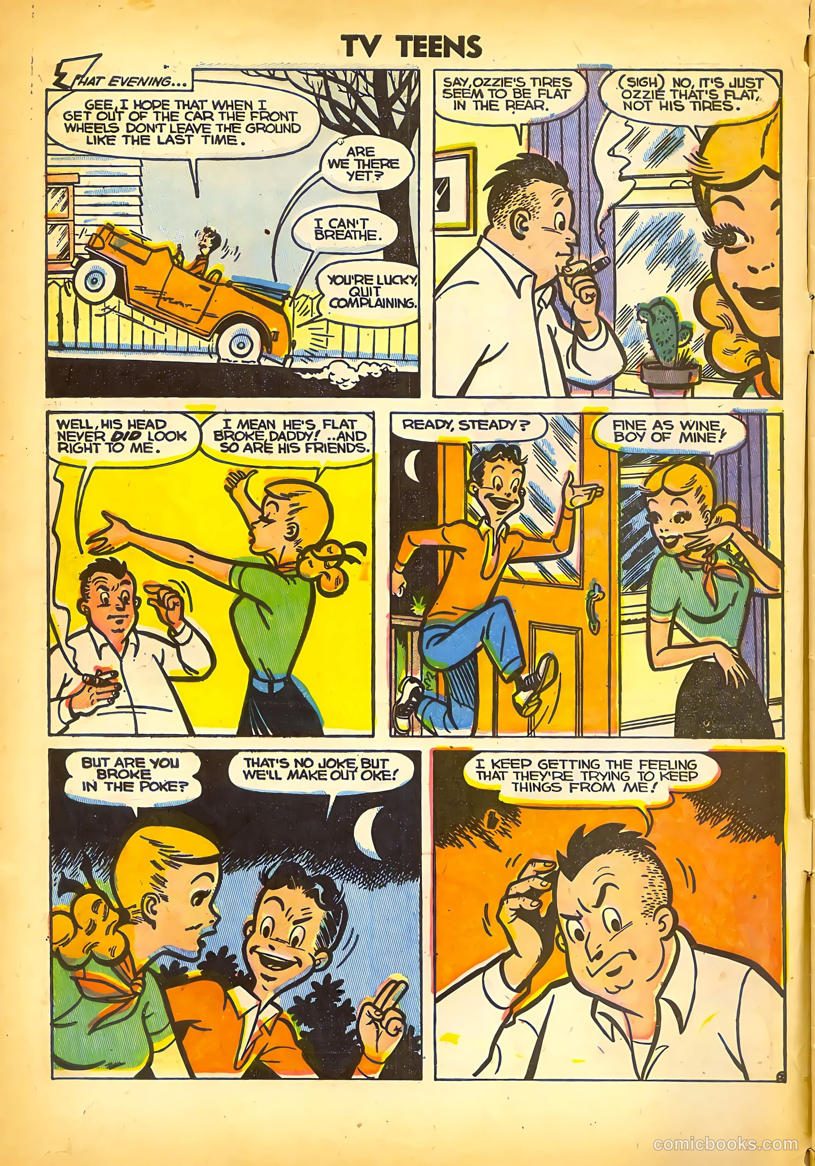 TV Teens #15 (1954) — page 4 of 36