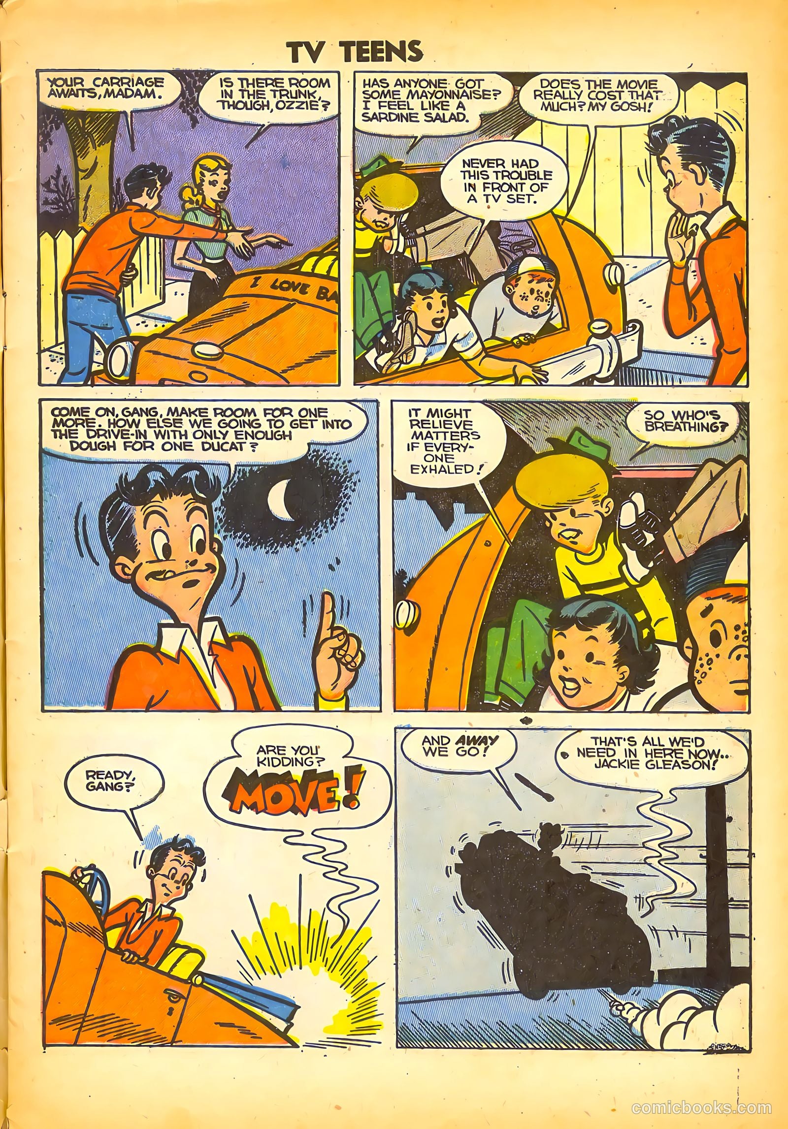 TV Teens #15 (1954) — page 5 of 36