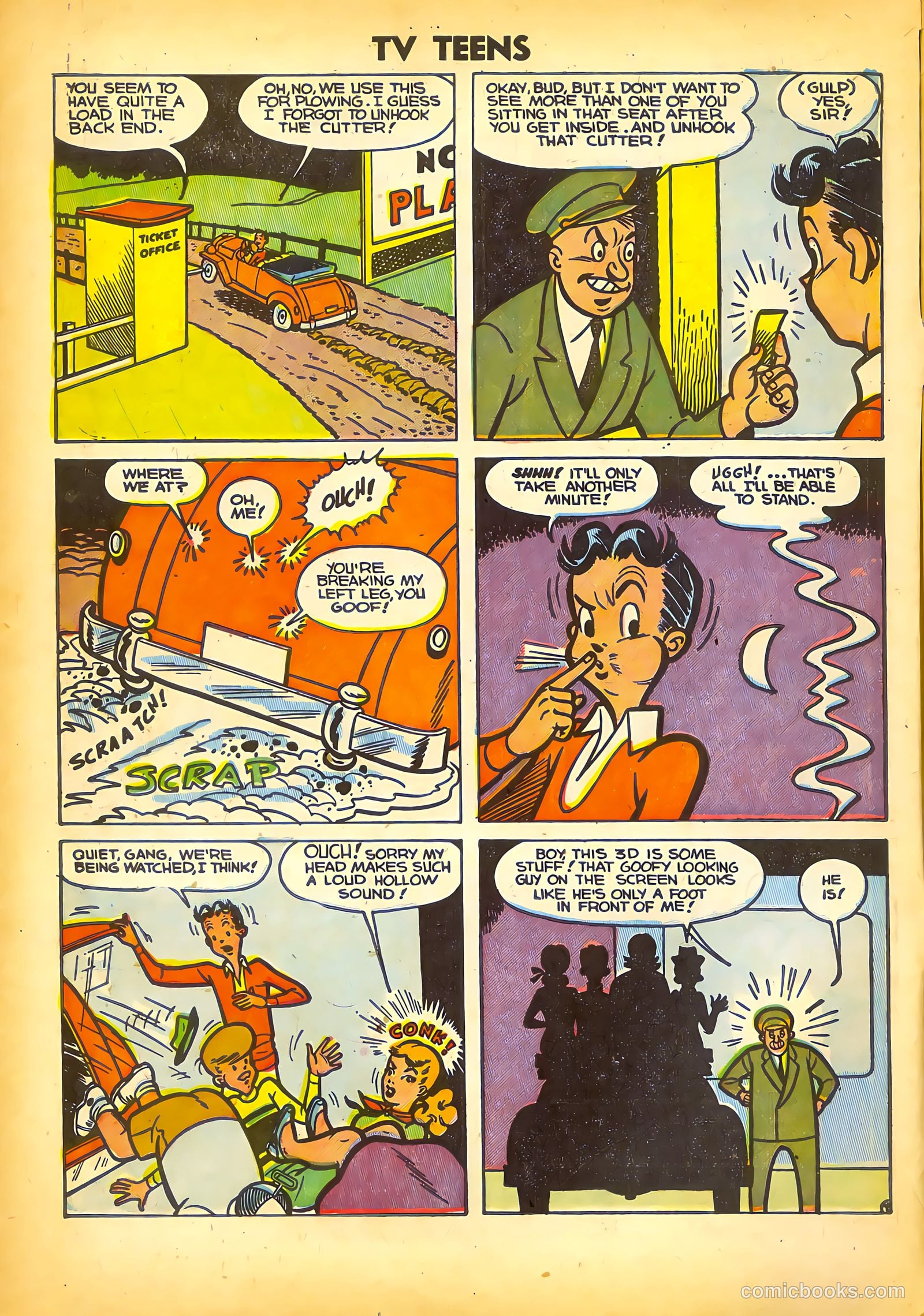 TV Teens #15 (1954) — page 6 of 36