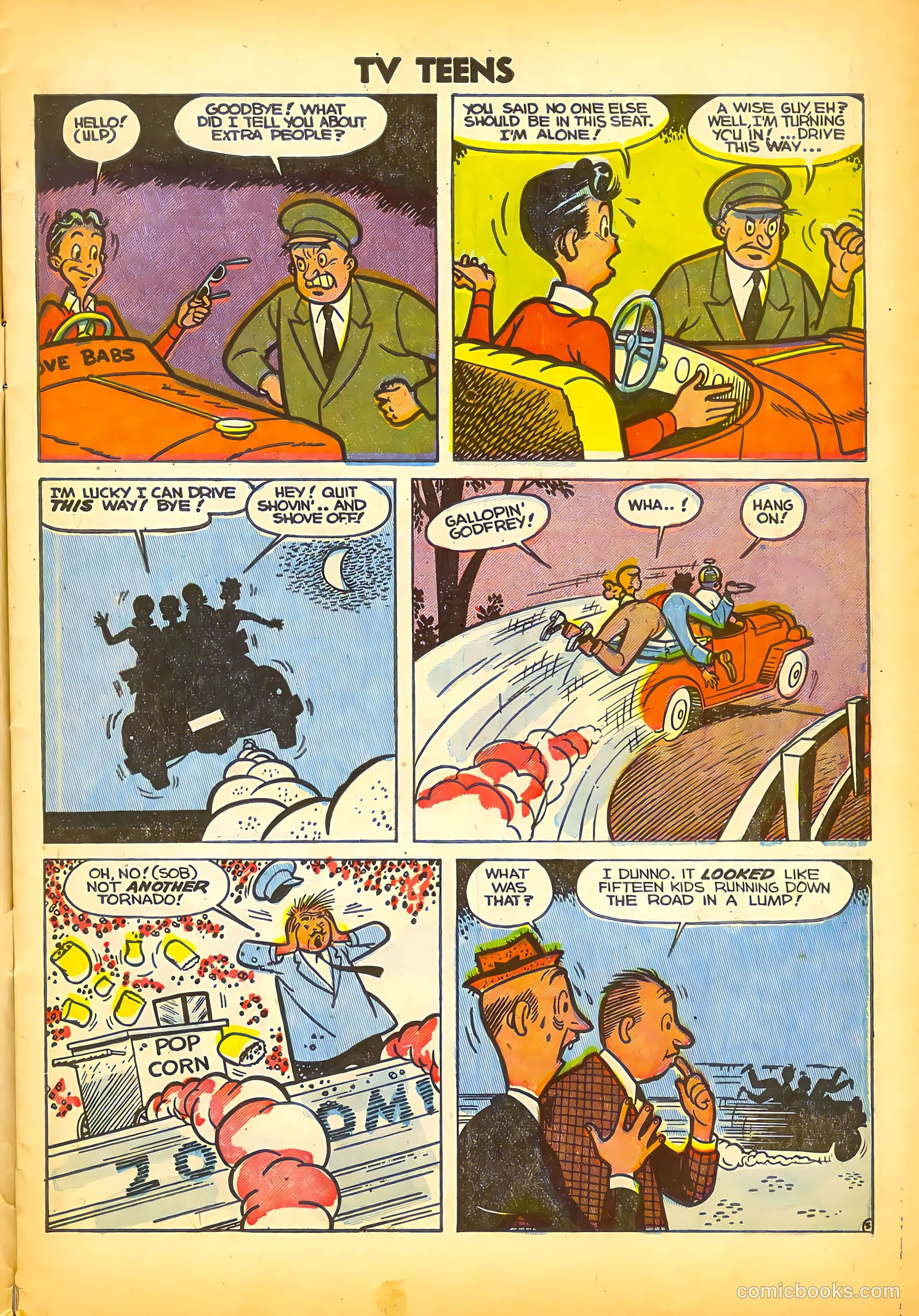 TV Teens #15 (1954) — page 7 of 36