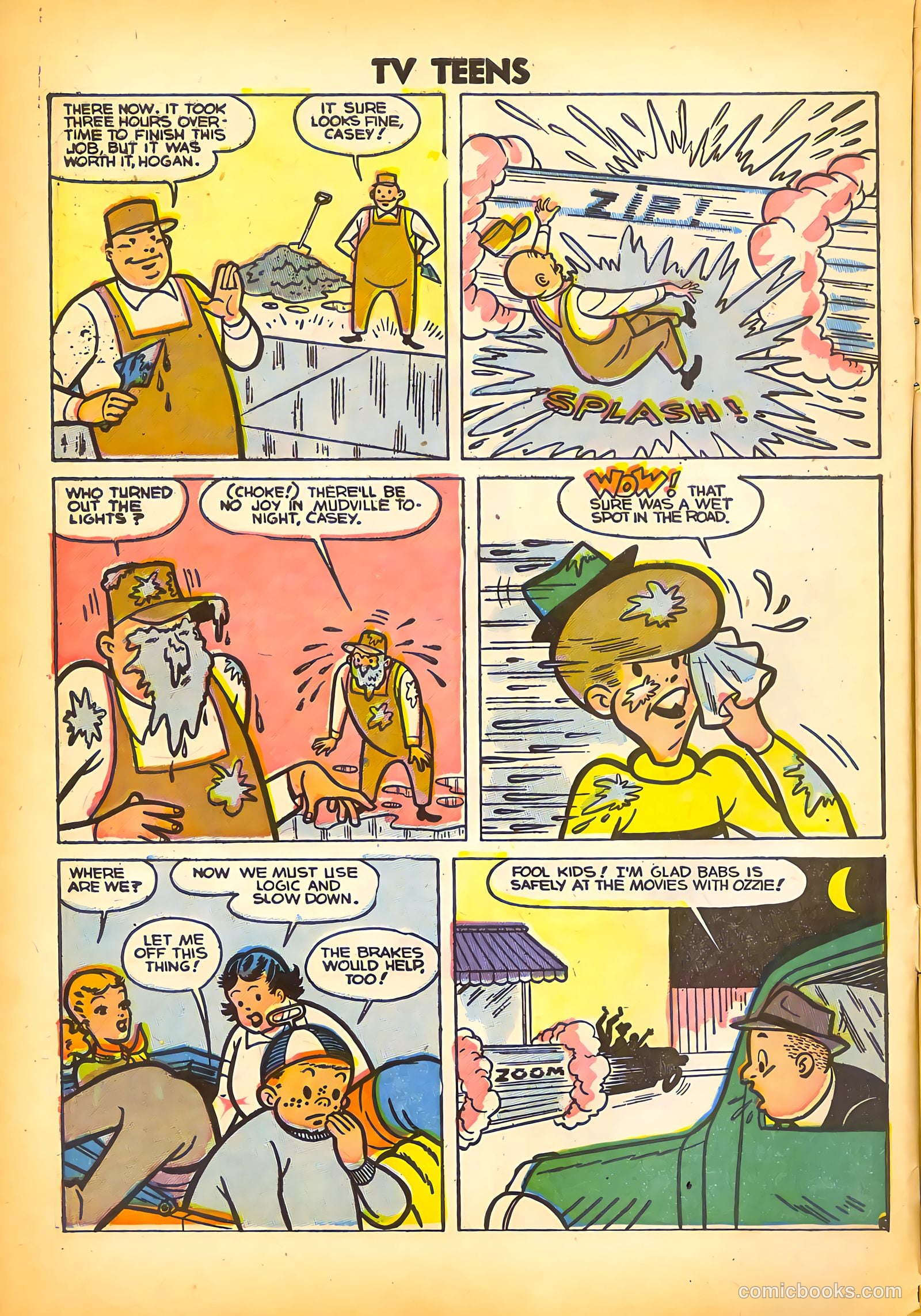 TV Teens #15 (1954) — page 8 of 36