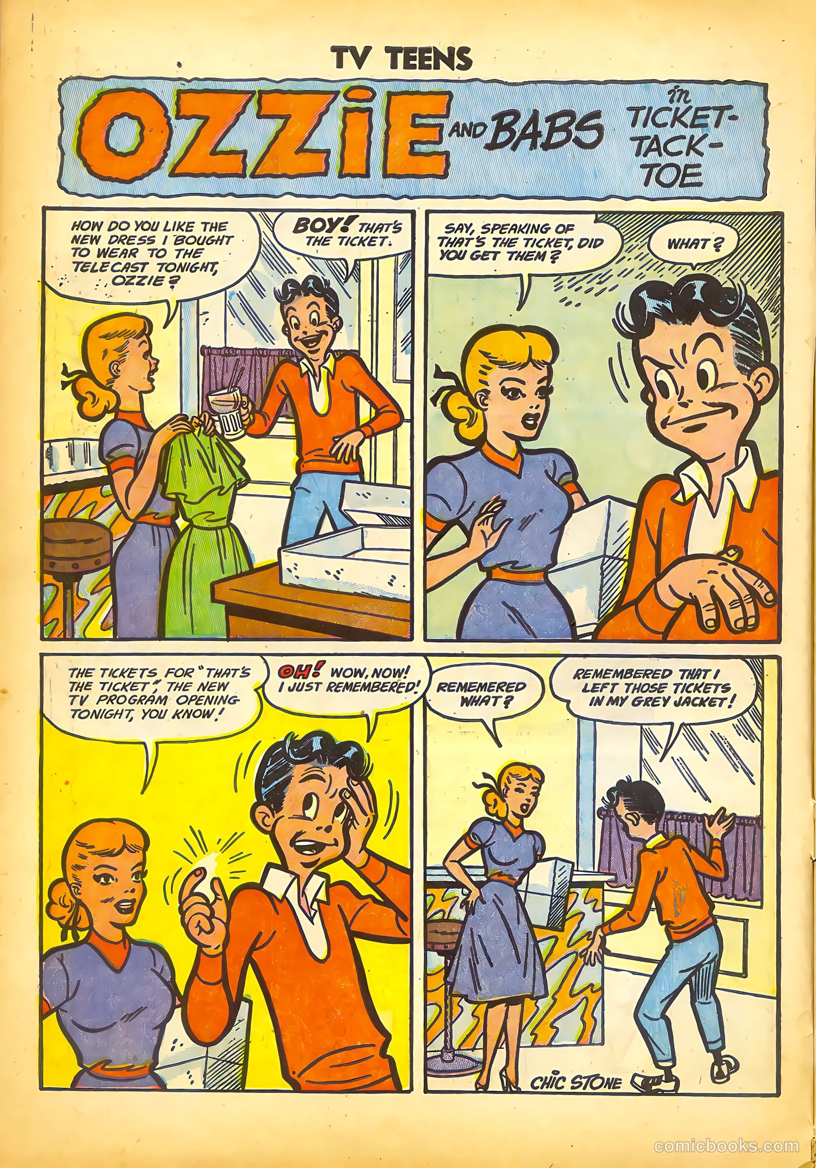 TV Teens #15 (1954) — page 10 of 36