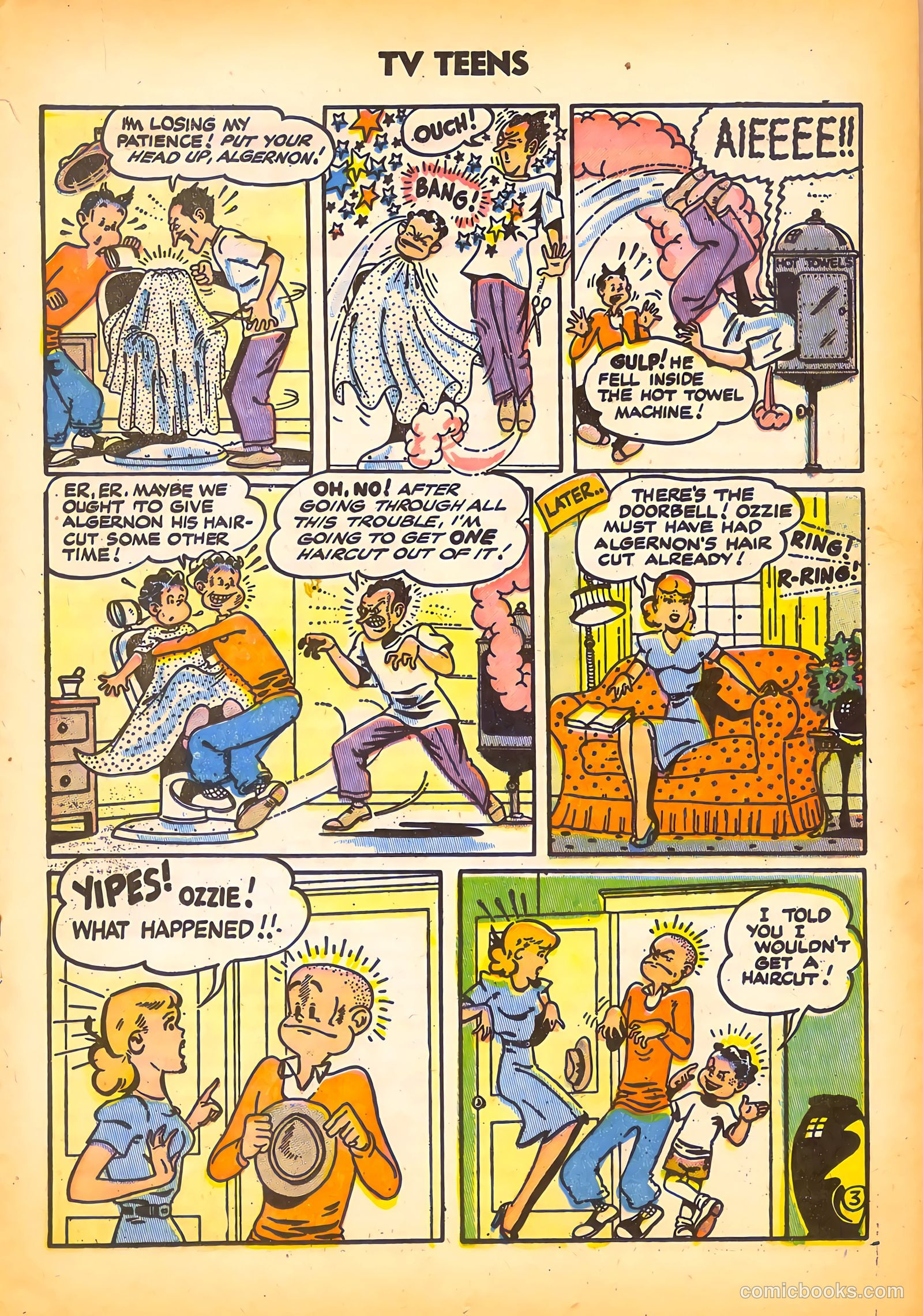 TV Teens #15 (1954) — page 17 of 36