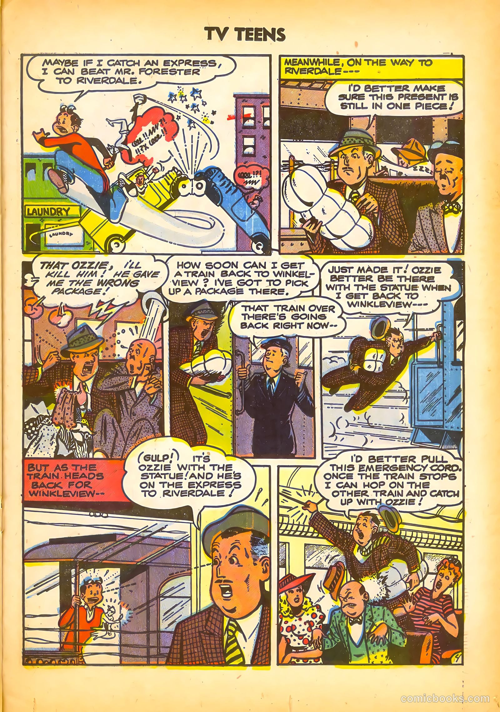 TV Teens #15 (1954) — page 23 of 36