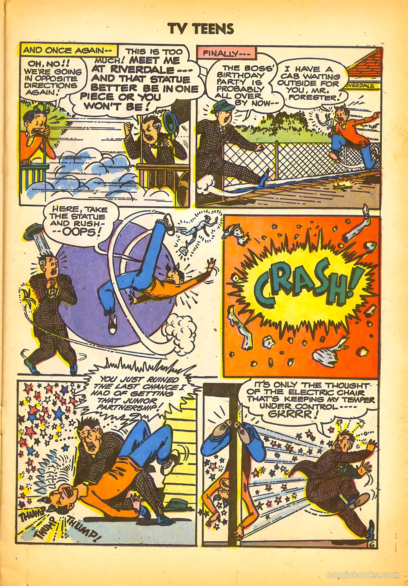 TV Teens #15 (1954) — page 25 of 36