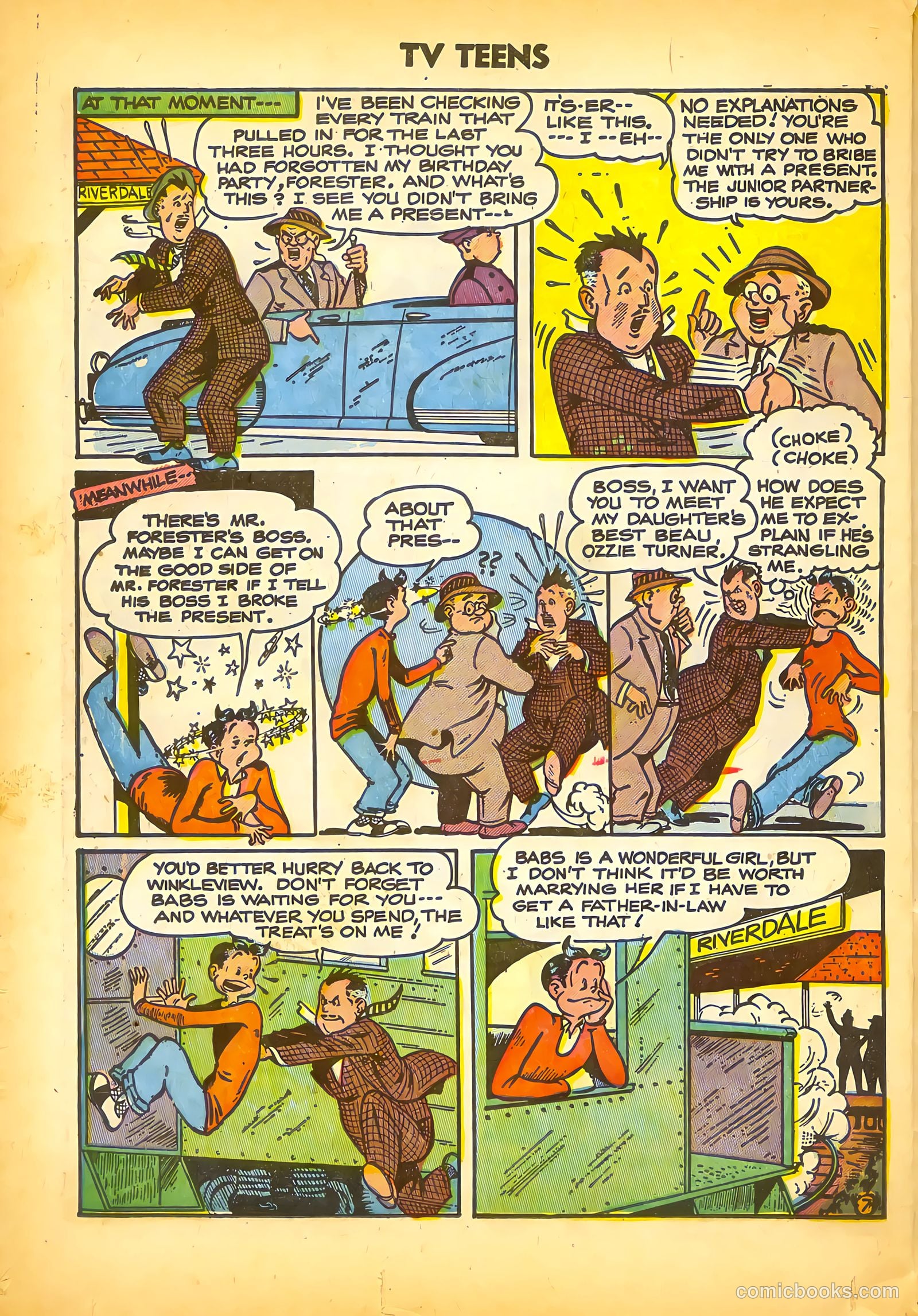TV Teens #15 (1954) — page 26 of 36