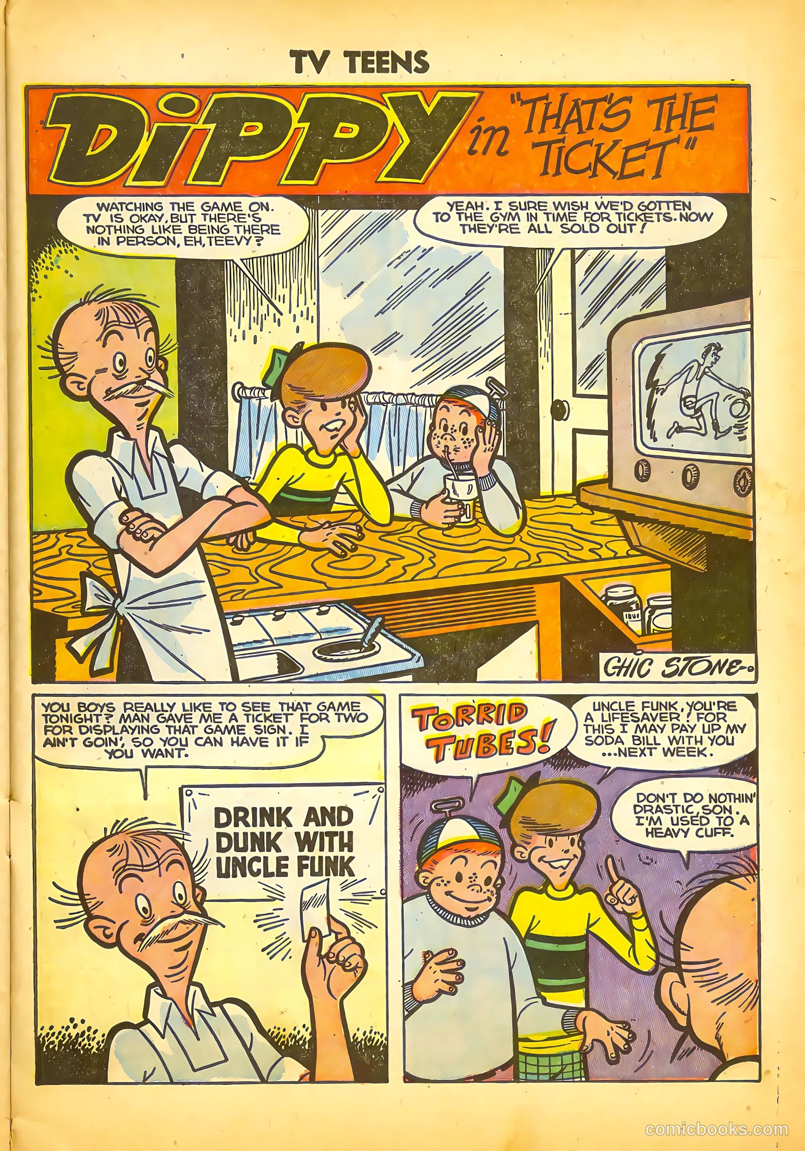 TV Teens #15 (1954) — page 27 of 36