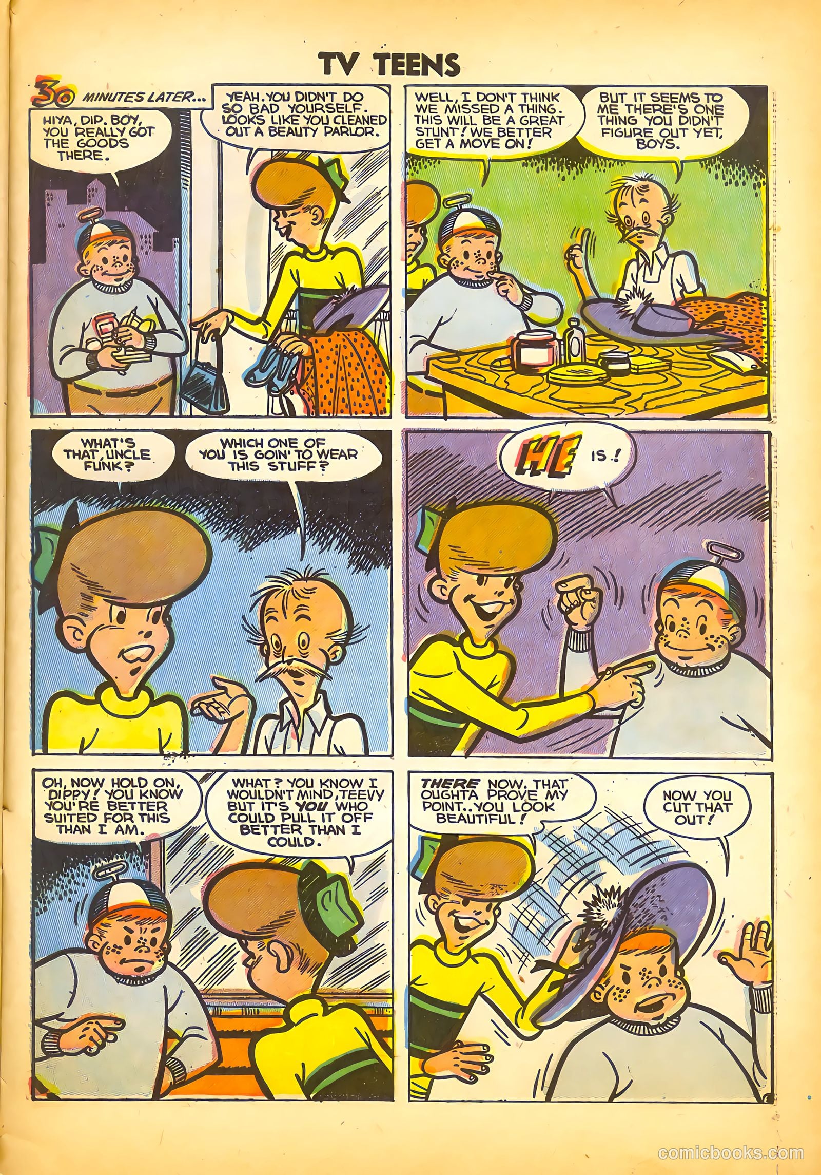 TV Teens #15 (1954) — page 29 of 36