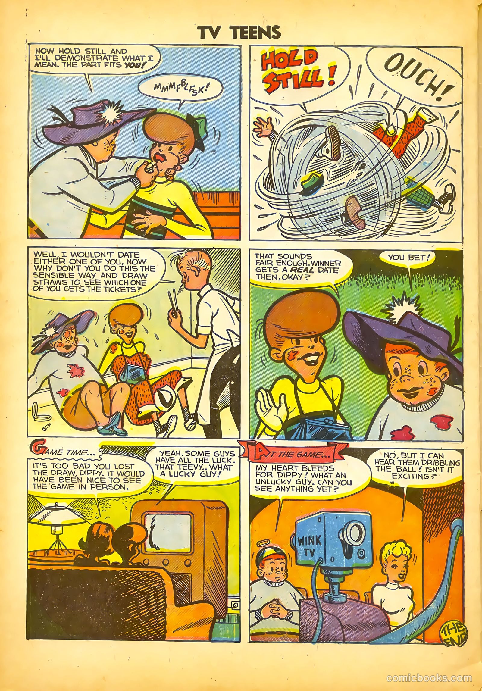 TV Teens #15 (1954) — page 30 of 36