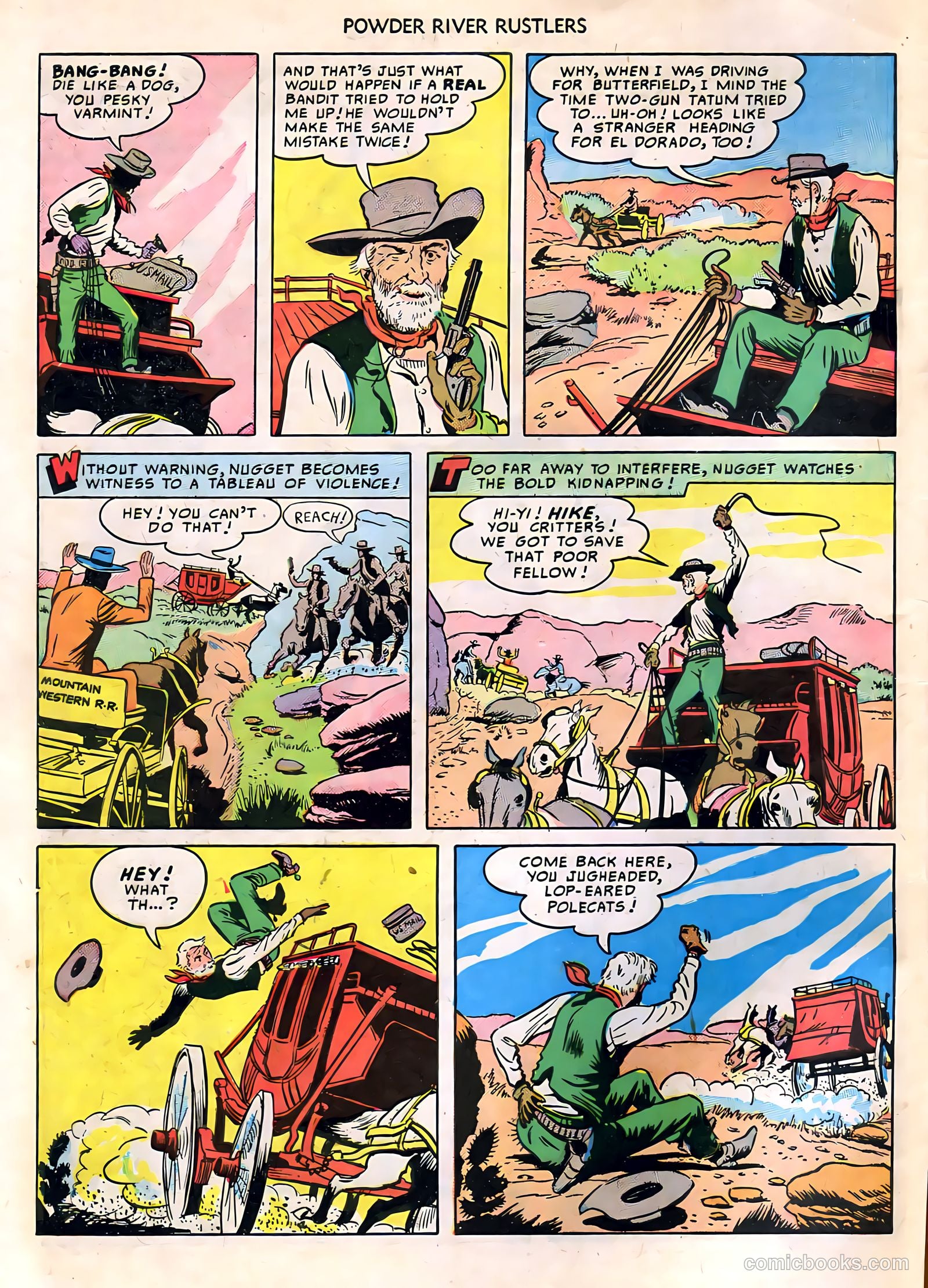 Powder River Rustlers #nn (1950) — page 6 of 35
