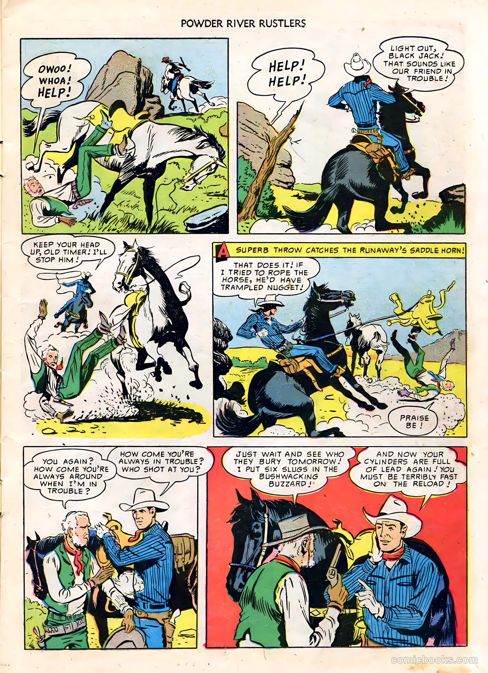 Powder River Rustlers #nn (1950) — page 11 of 35