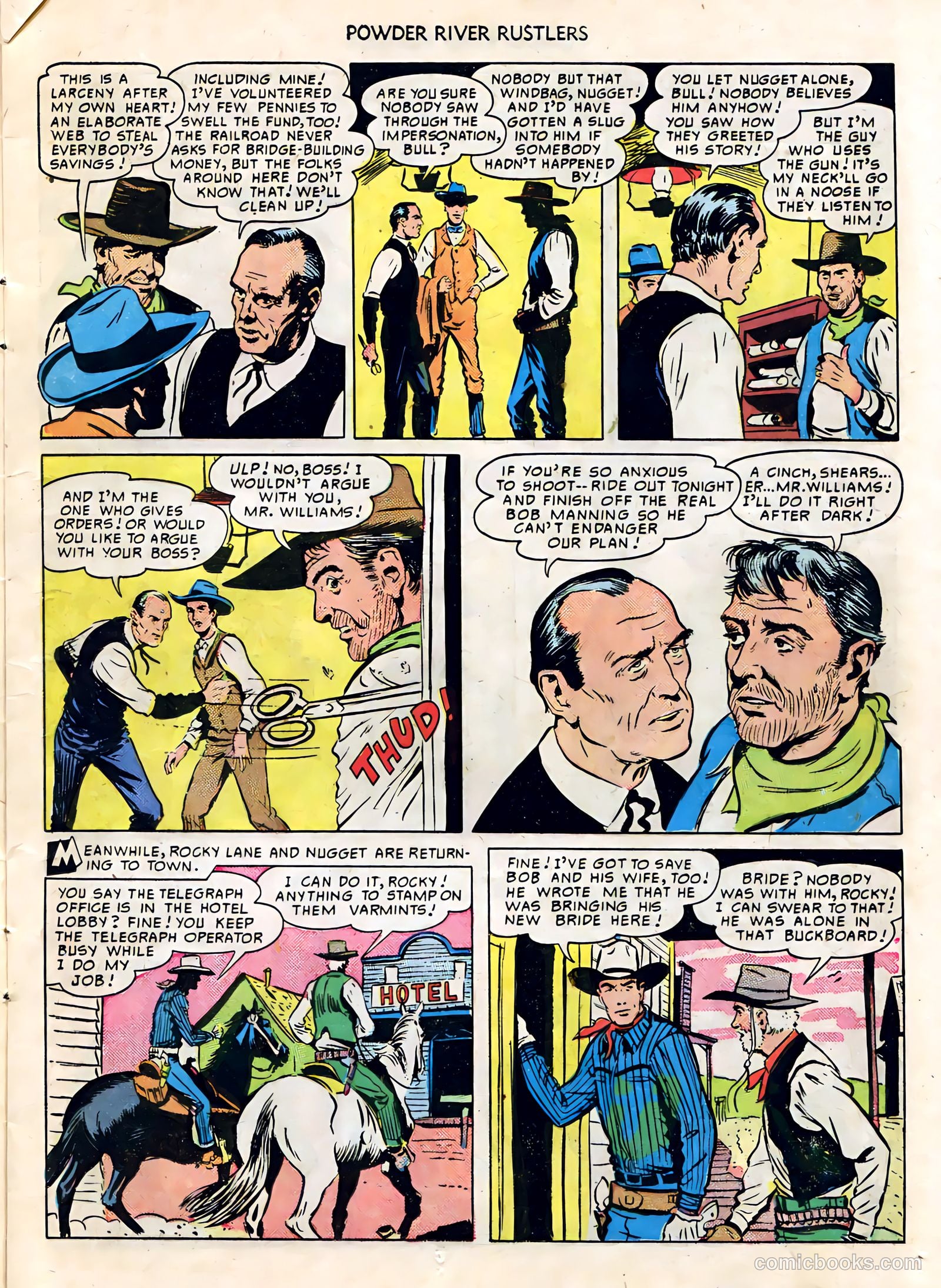 Powder River Rustlers #nn (1950) — page 13 of 35