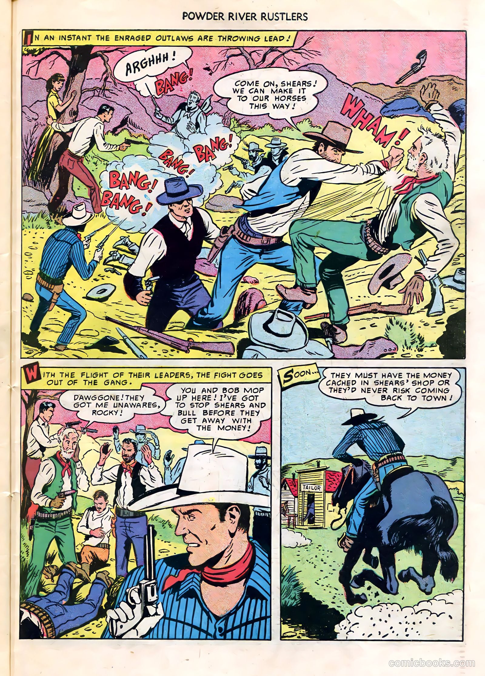 Powder River Rustlers #nn (1950) — page 30 of 35