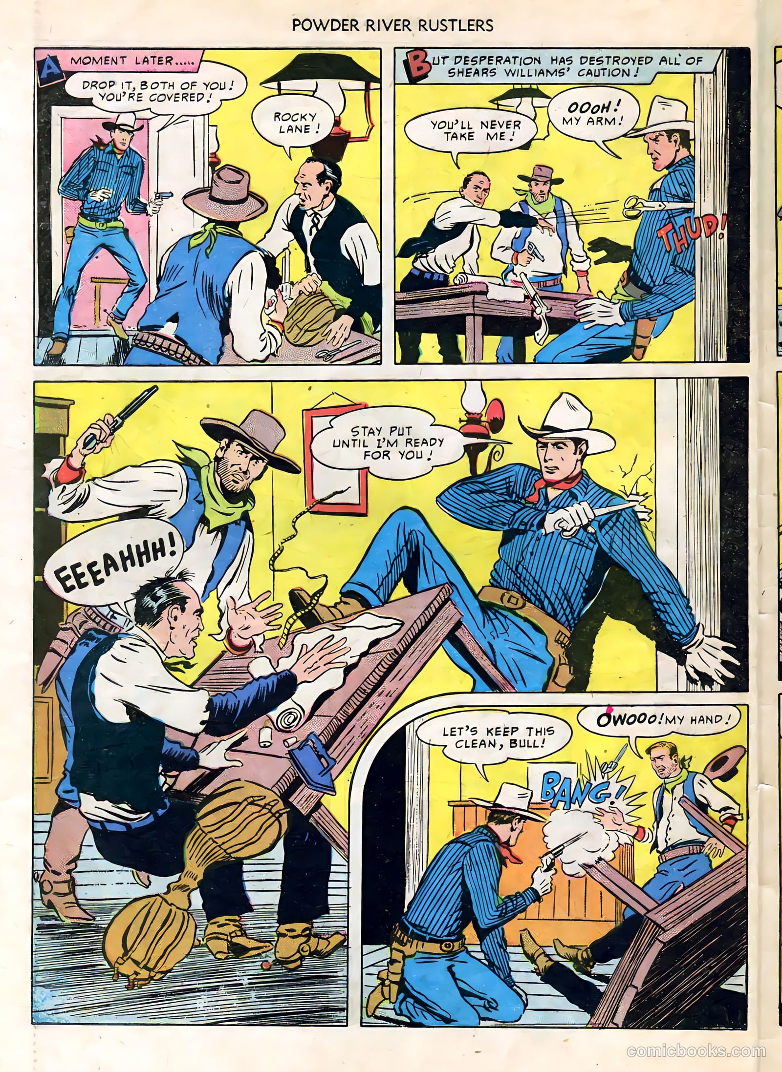 Powder River Rustlers #nn (1950) — page 31 of 35