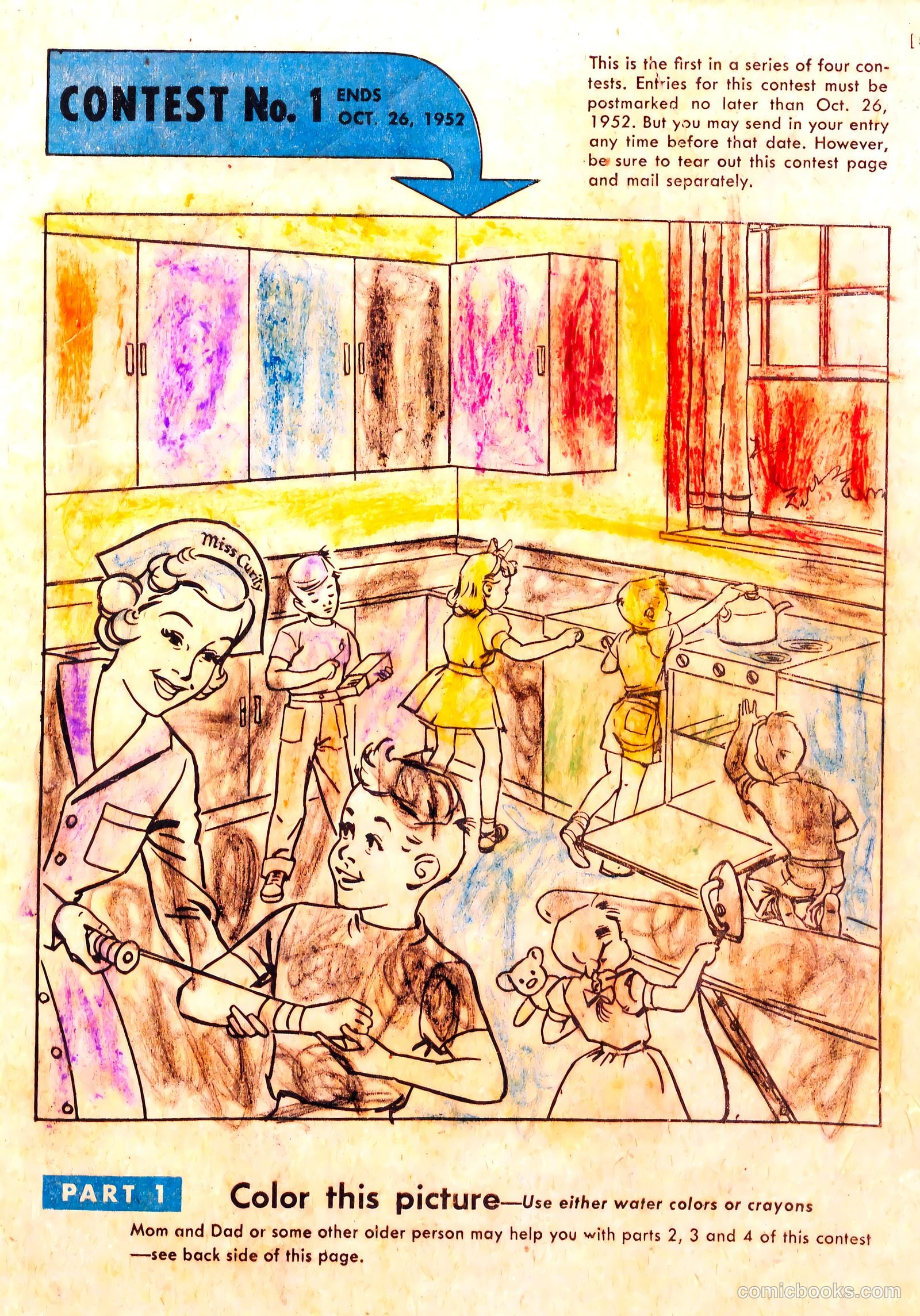 Miss Curity Fun Book #nn (1952) — page 5 of 20