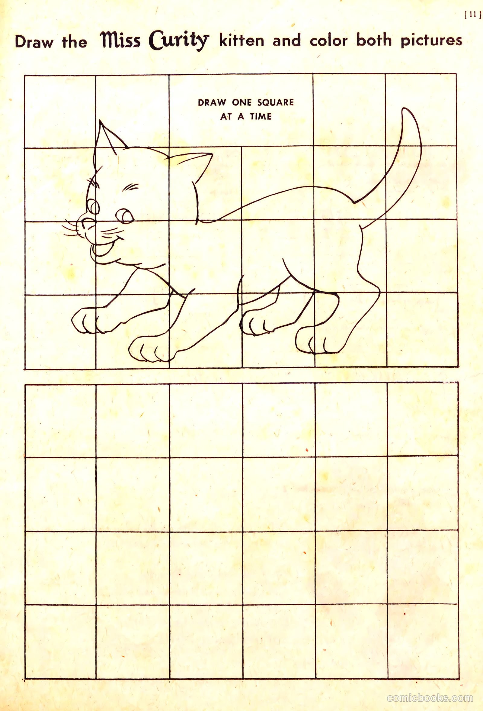 Miss Curity Fun Book #nn (1952) — page 11 of 20