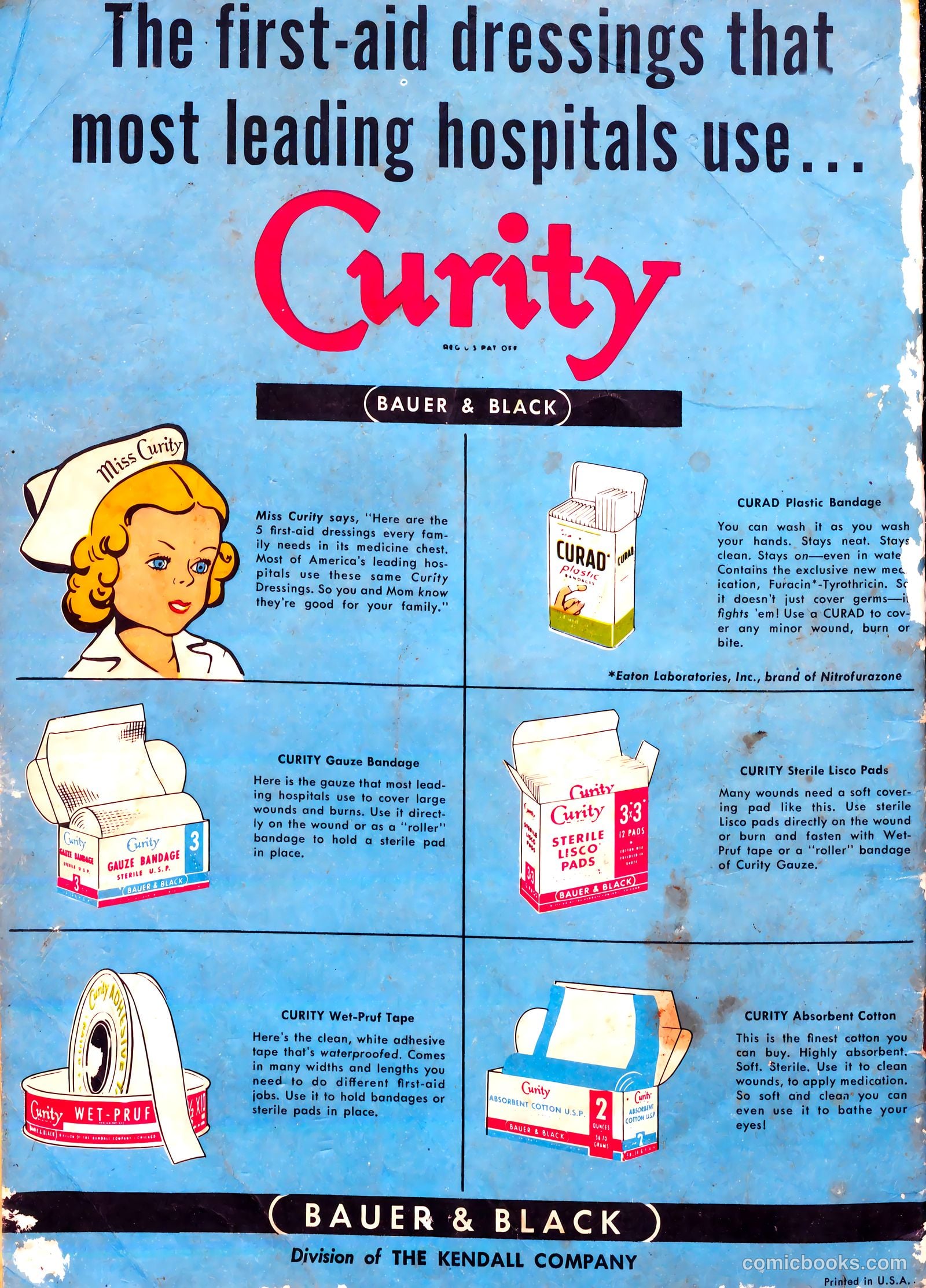 Miss Curity Fun Book #nn (1952) — page 20 of 20