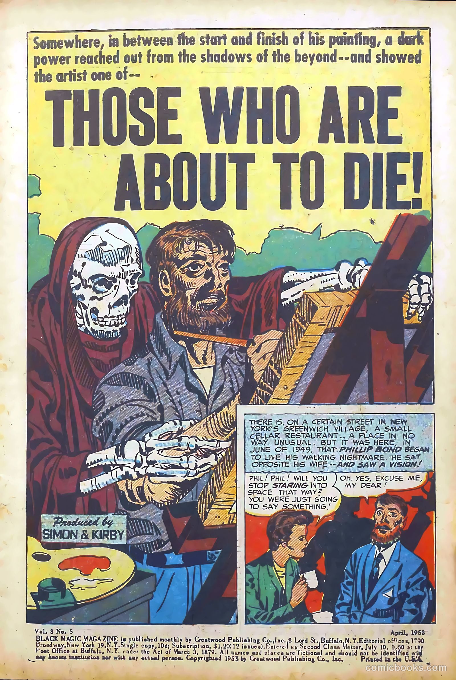 Black Magic #23 (1953) — page 3 of 36