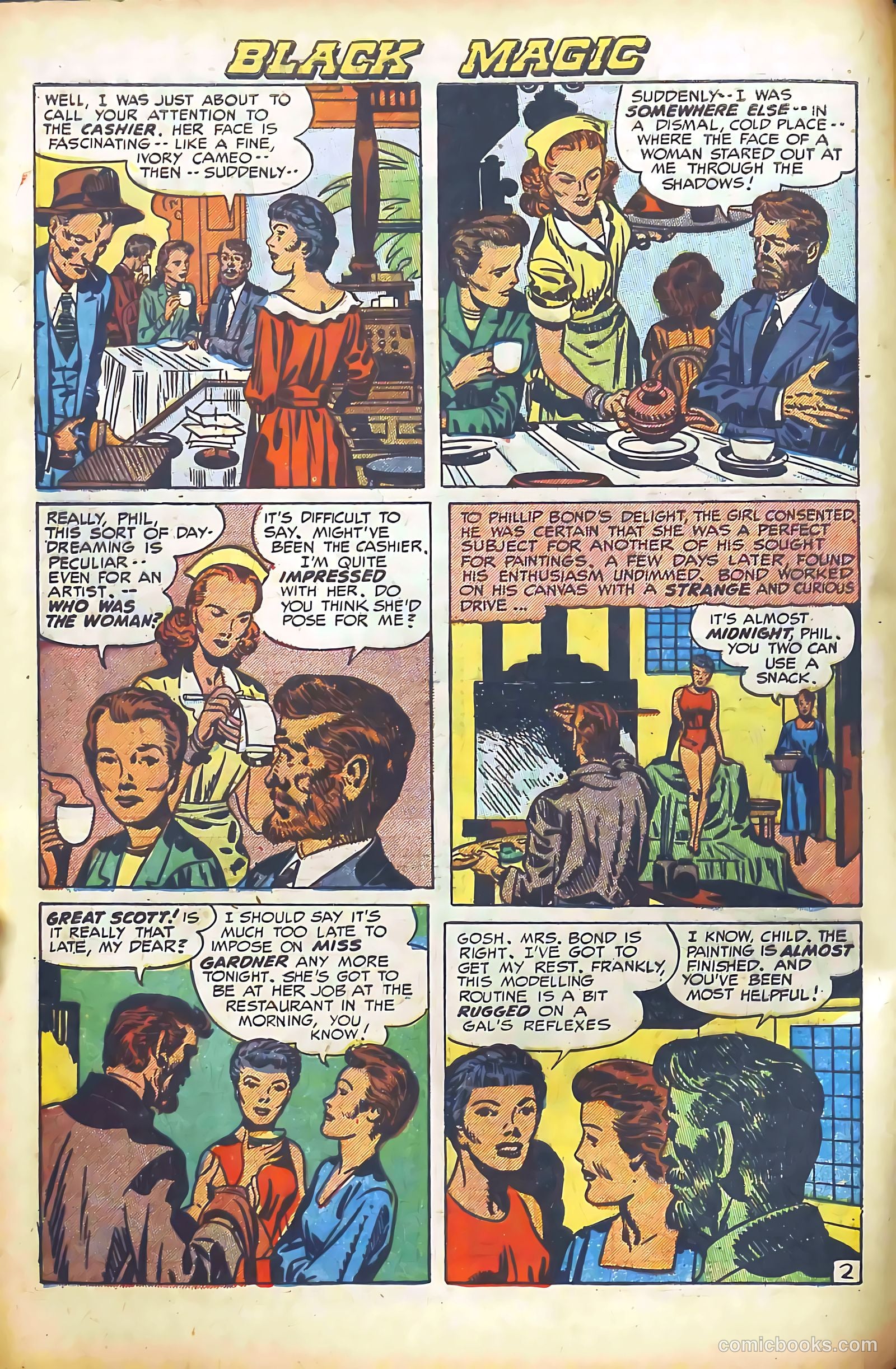 Black Magic #23 (1953) — page 4 of 36