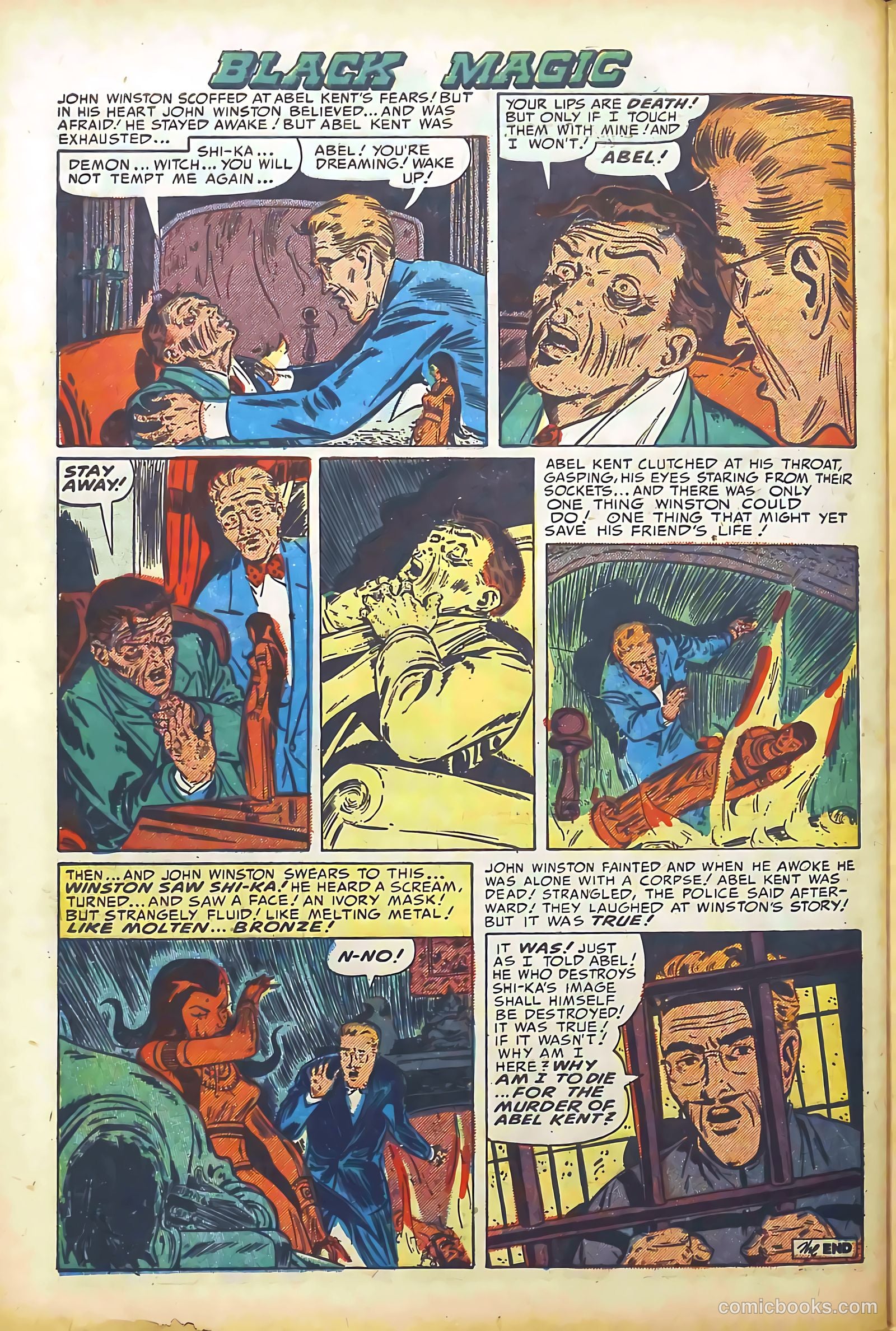 Black Magic #23 (1953) — page 32 of 36