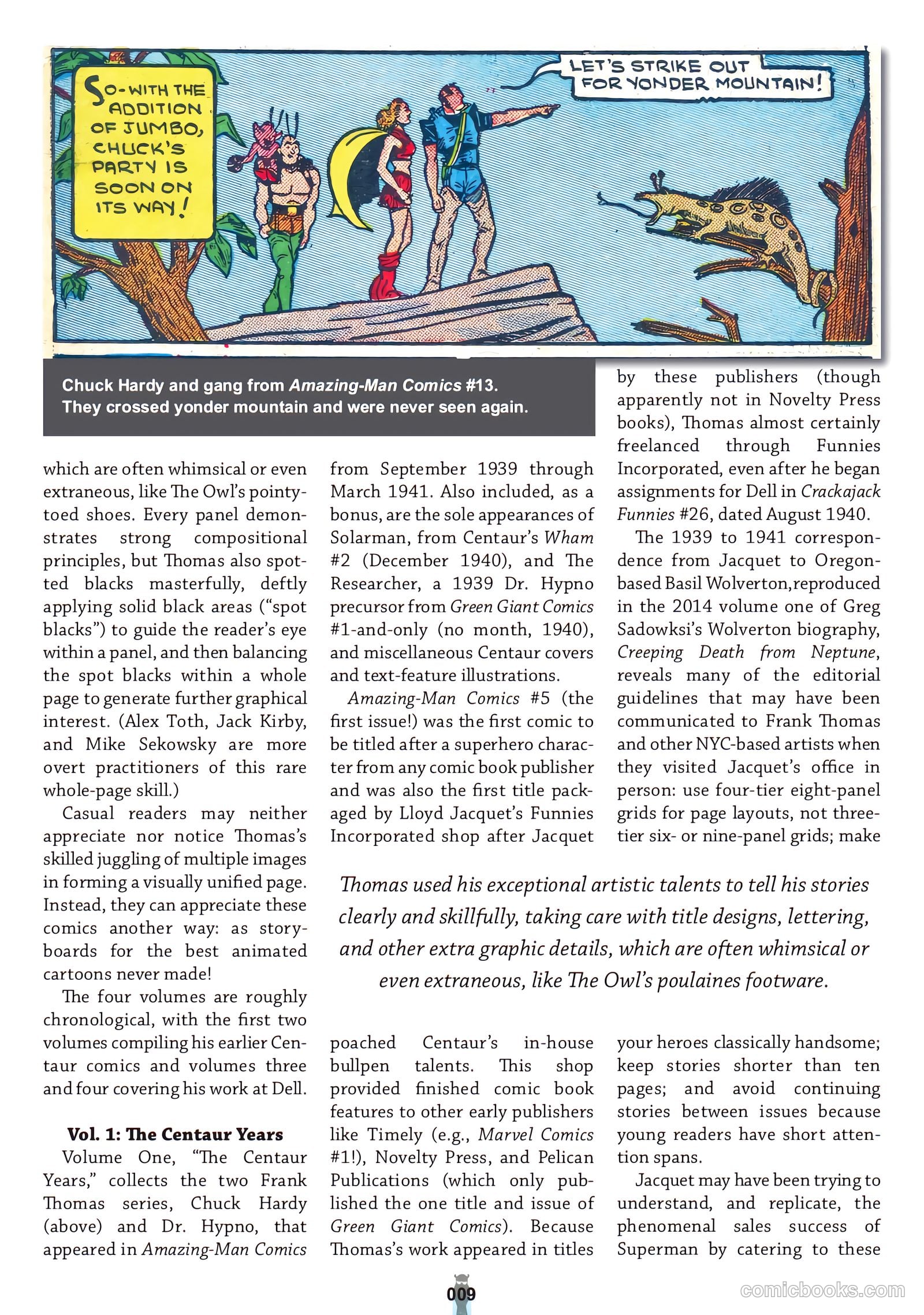 frank thomas archives v2 the complete eye #nn — page 5 of 128