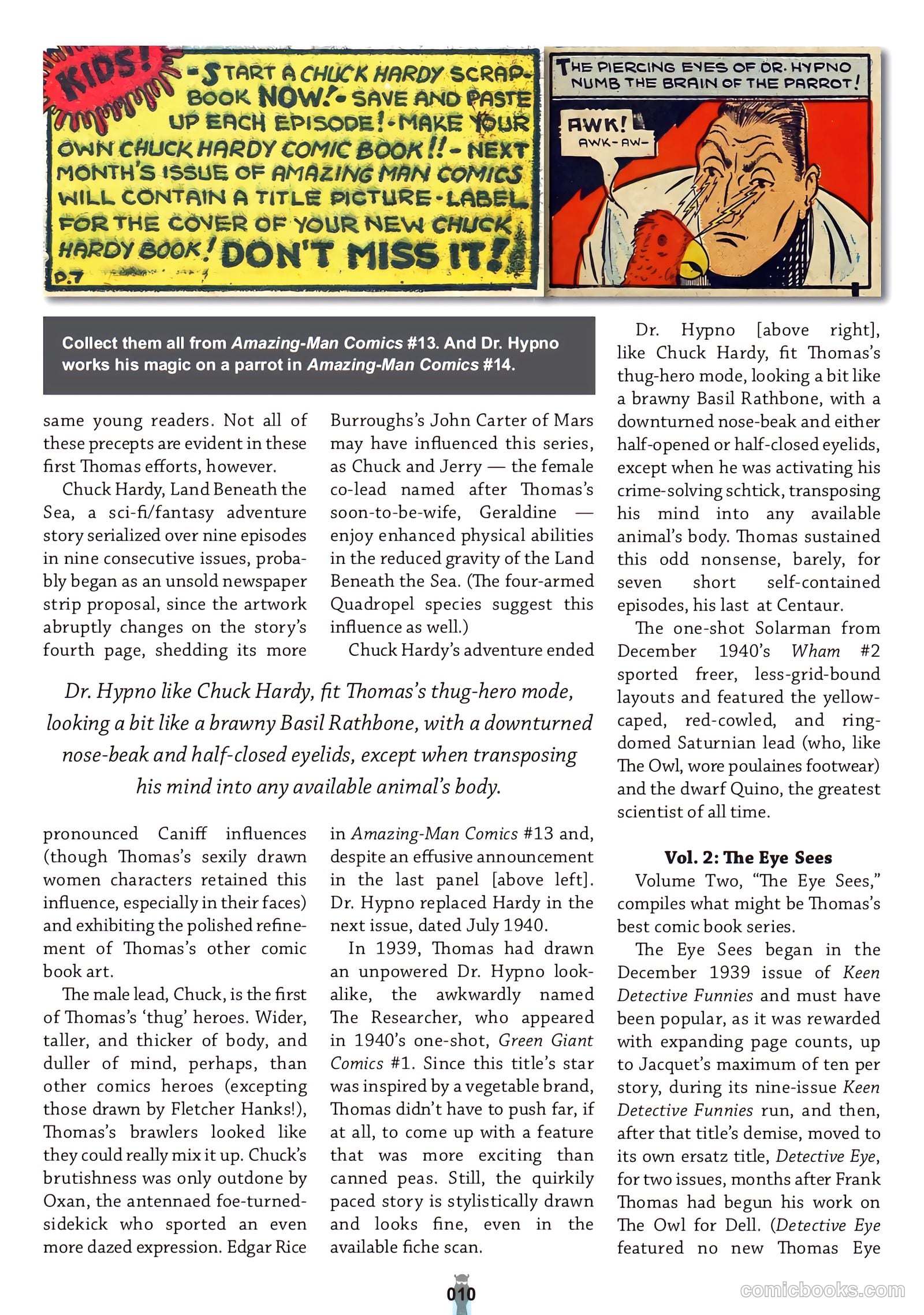 frank thomas archives v2 the complete eye #nn — page 6 of 128