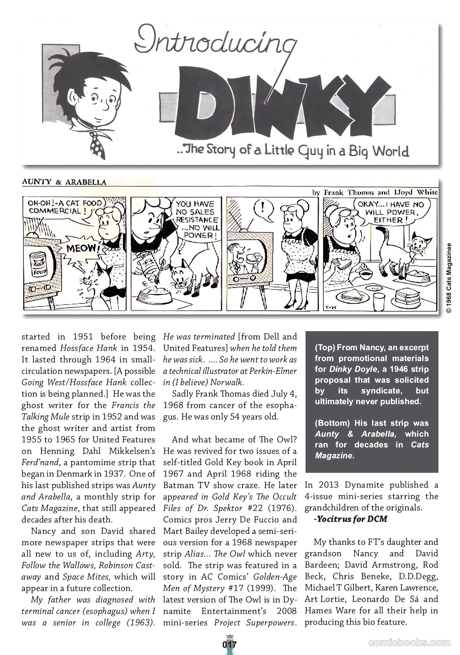 frank thomas archives v2 the complete eye #nn — page 13 of 128