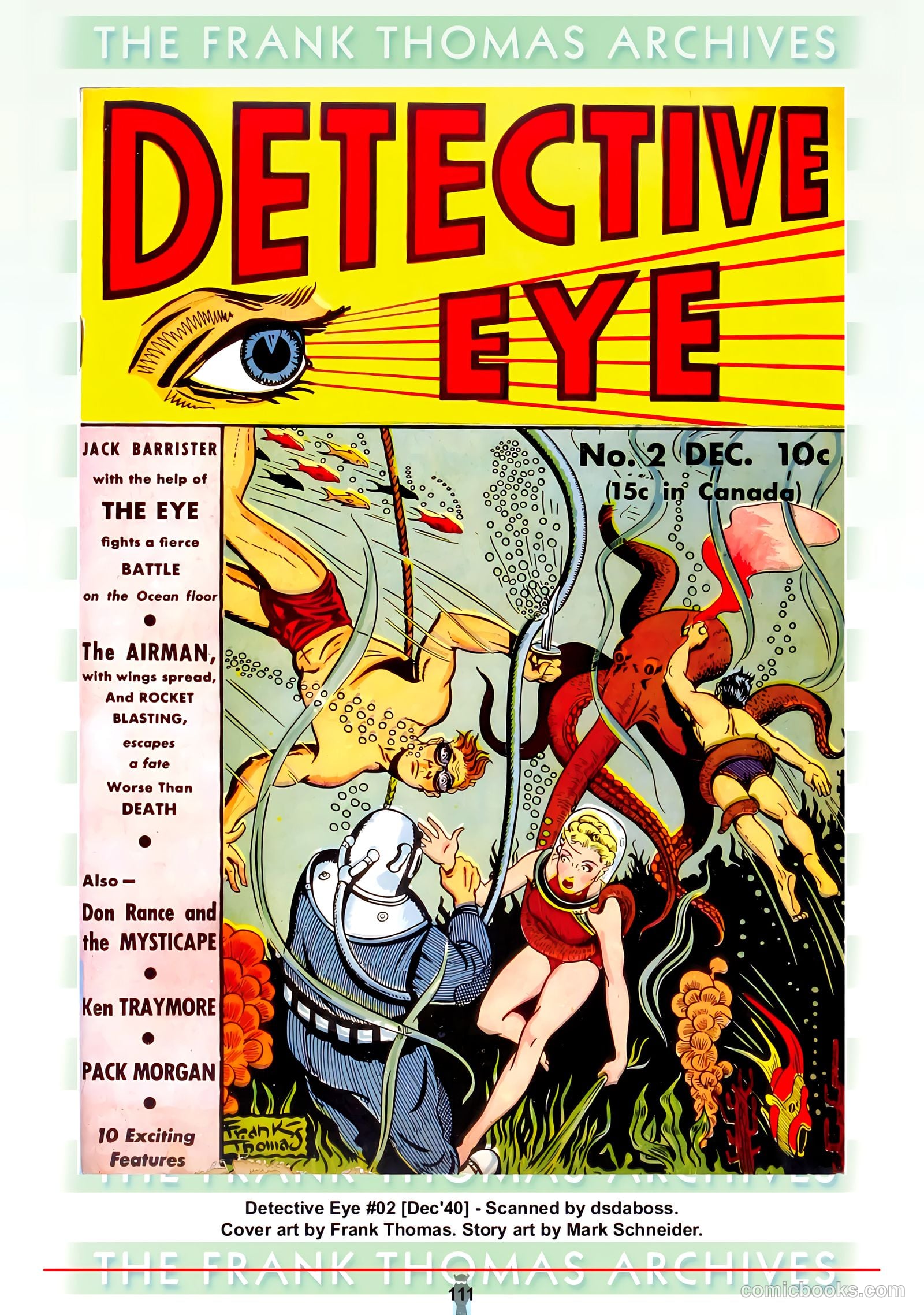 frank thomas archives v2 the complete eye #nn — page 110 of 128